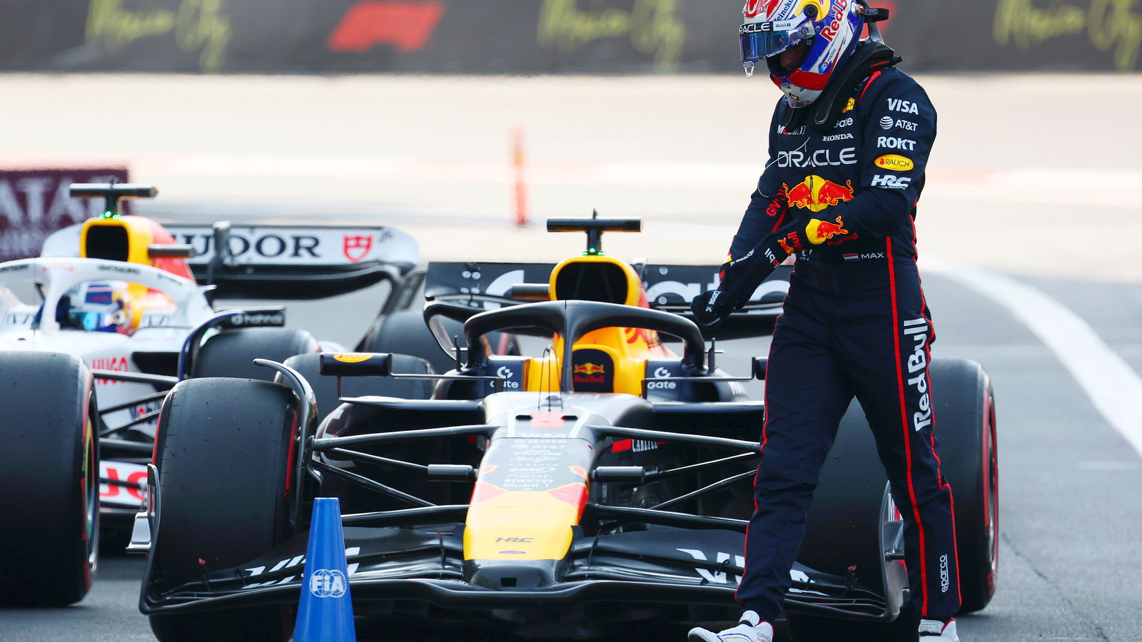 Max Verstappen qualified fifth in Mexico