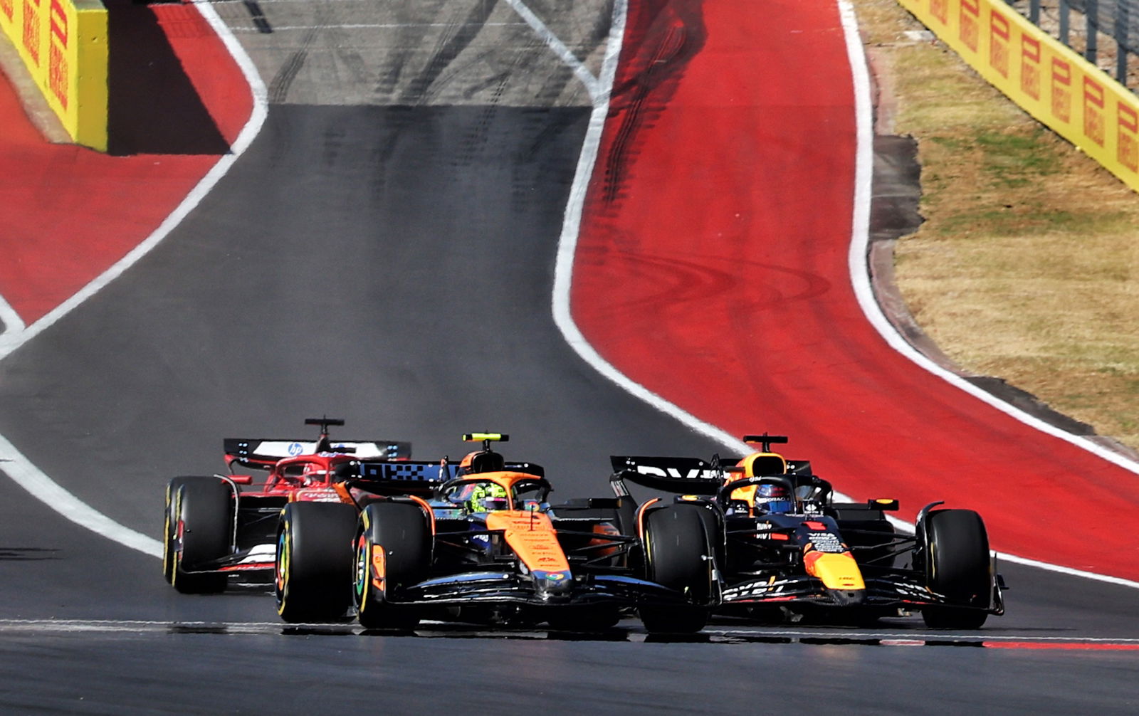 Max Verstappen, Lando Norris 2024