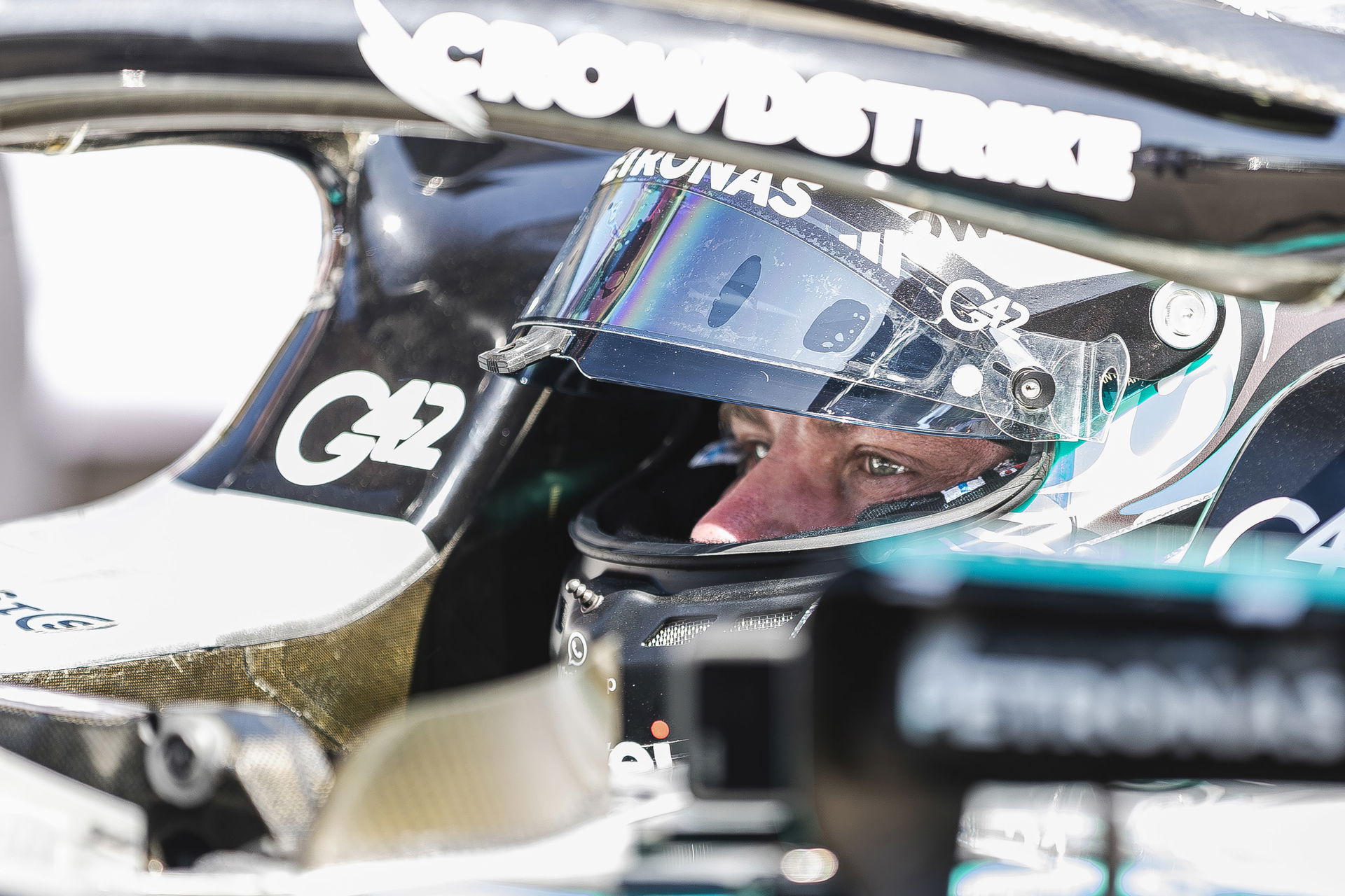 Bottas recorded 10 wins with Mercedes