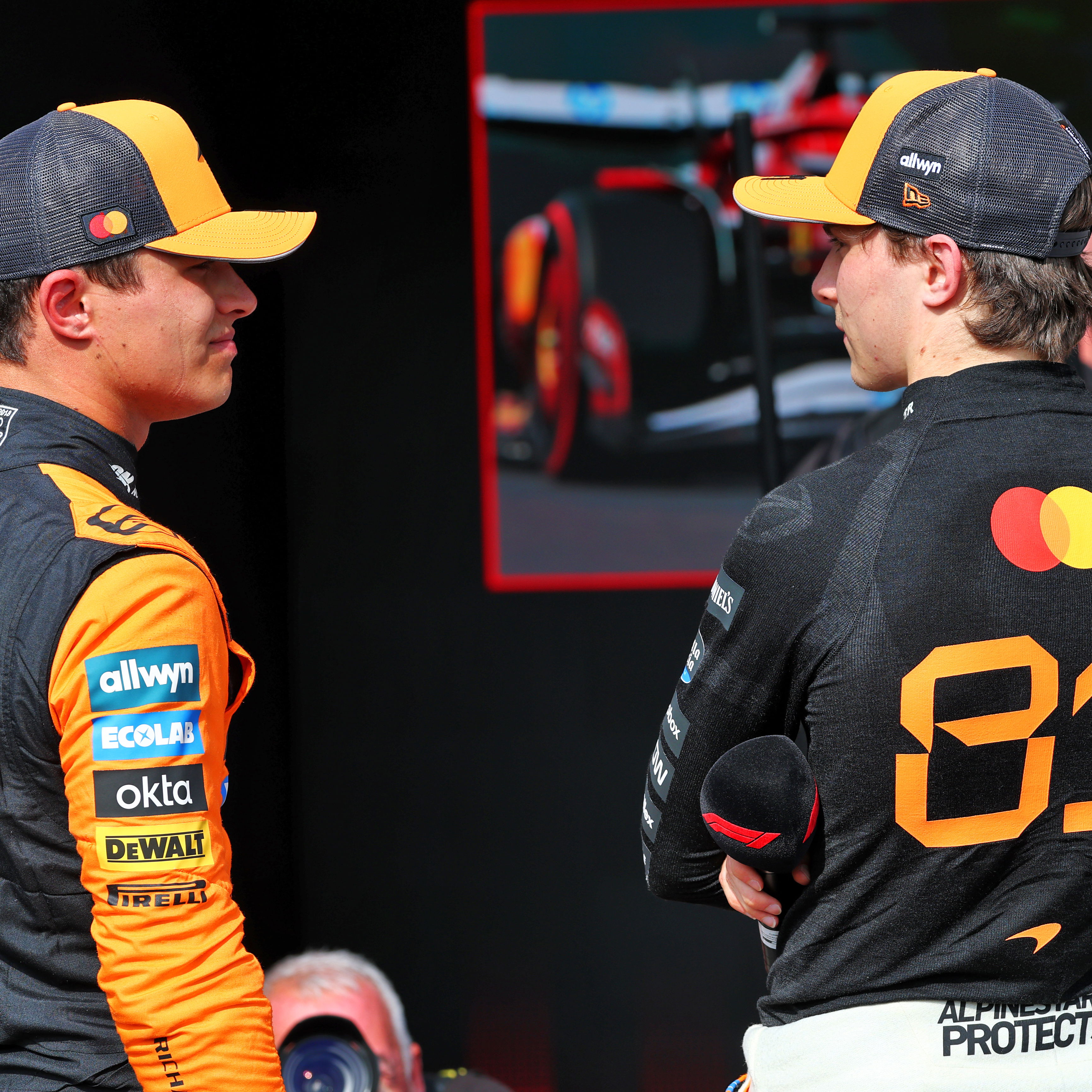 Norris and Piastri are battling for their first F1 title 