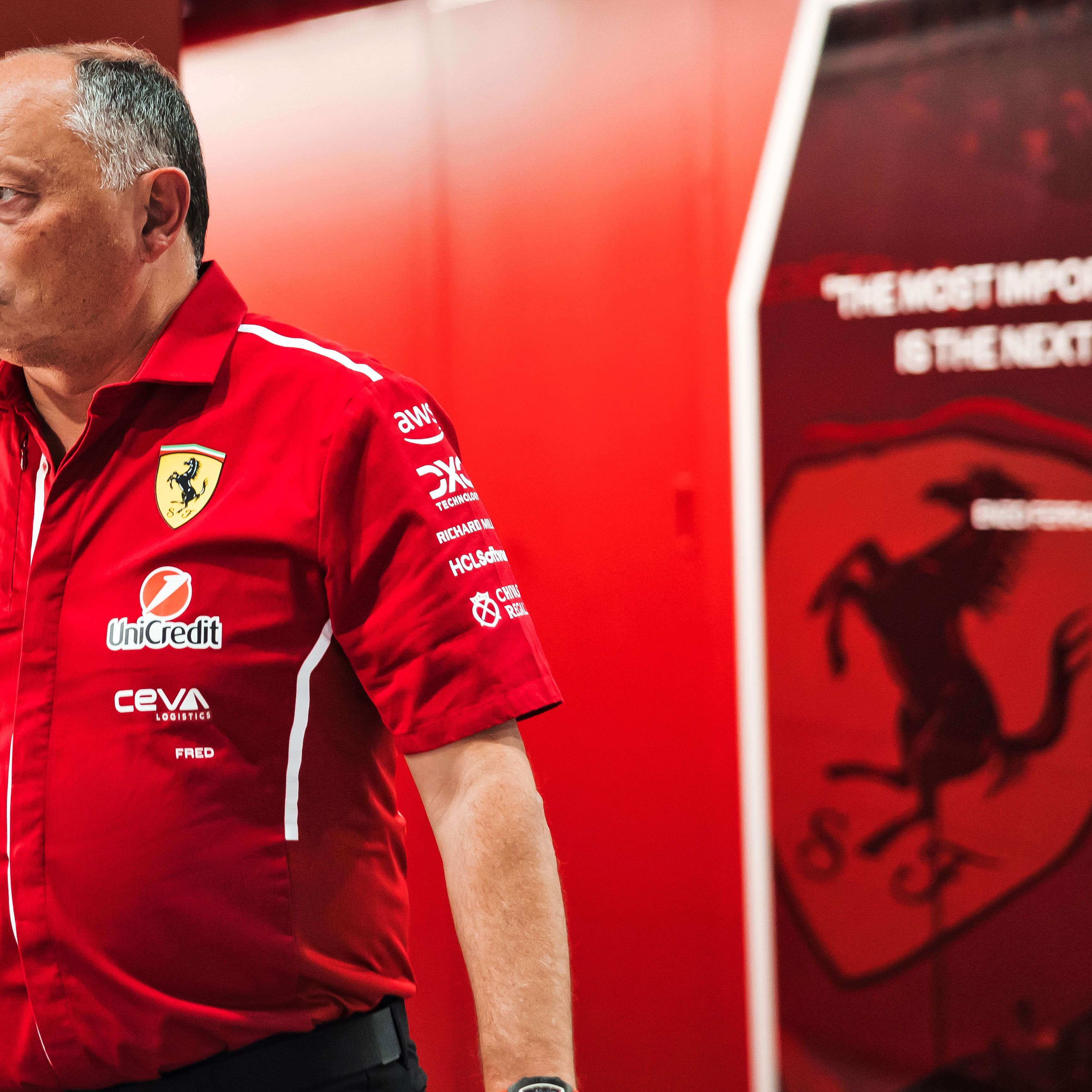 Fred Vasseur was handed a new contract in July