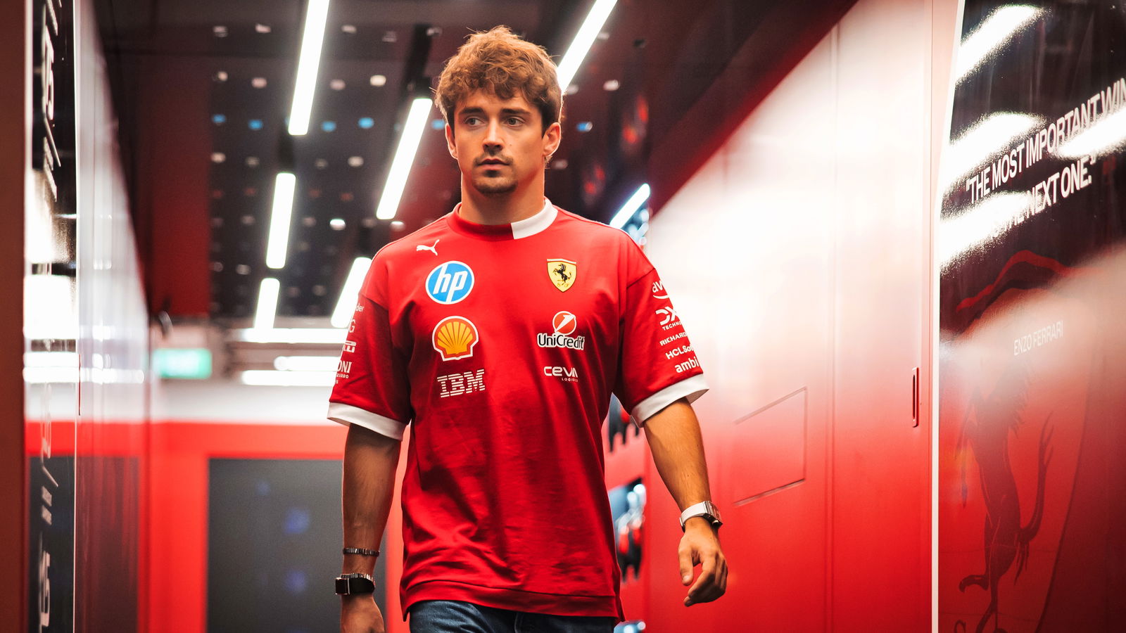 Leclerc has made it clear he wants to win titles with Ferrari
