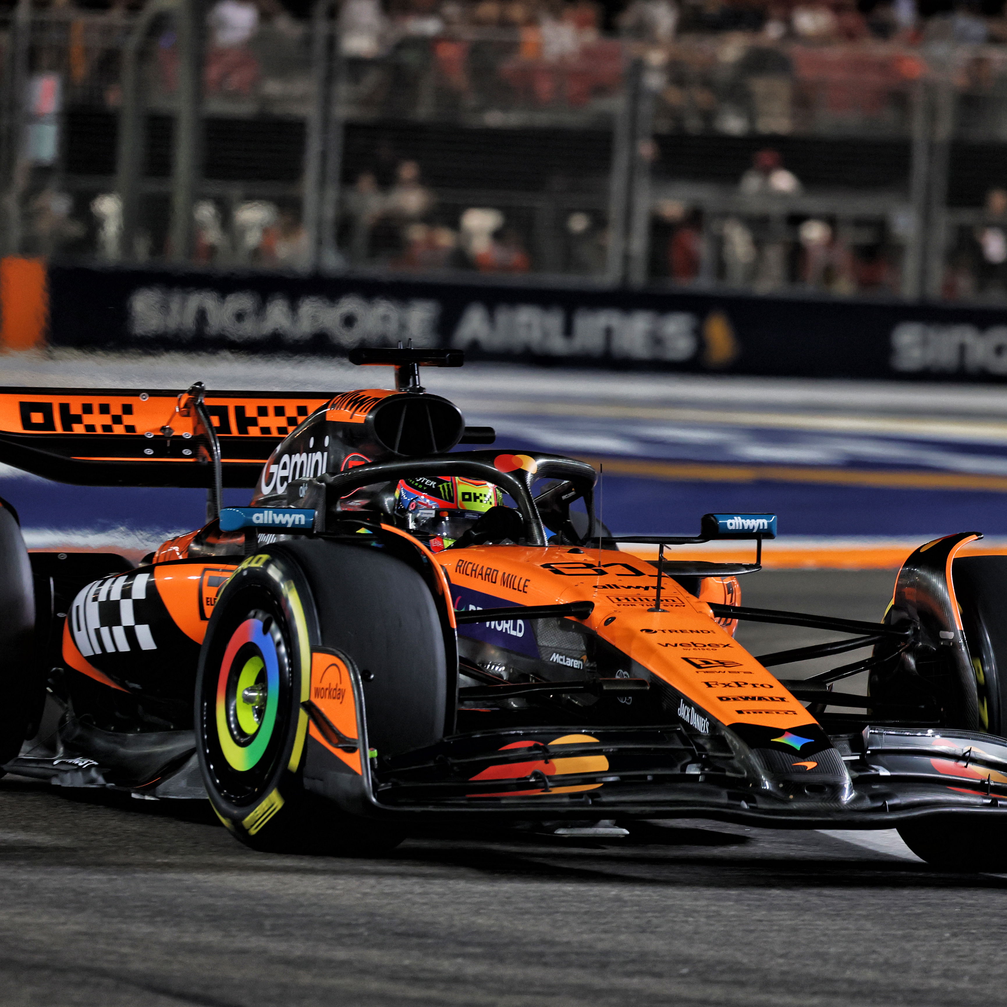 McLaren can clinch the constructors' crown in Singapore