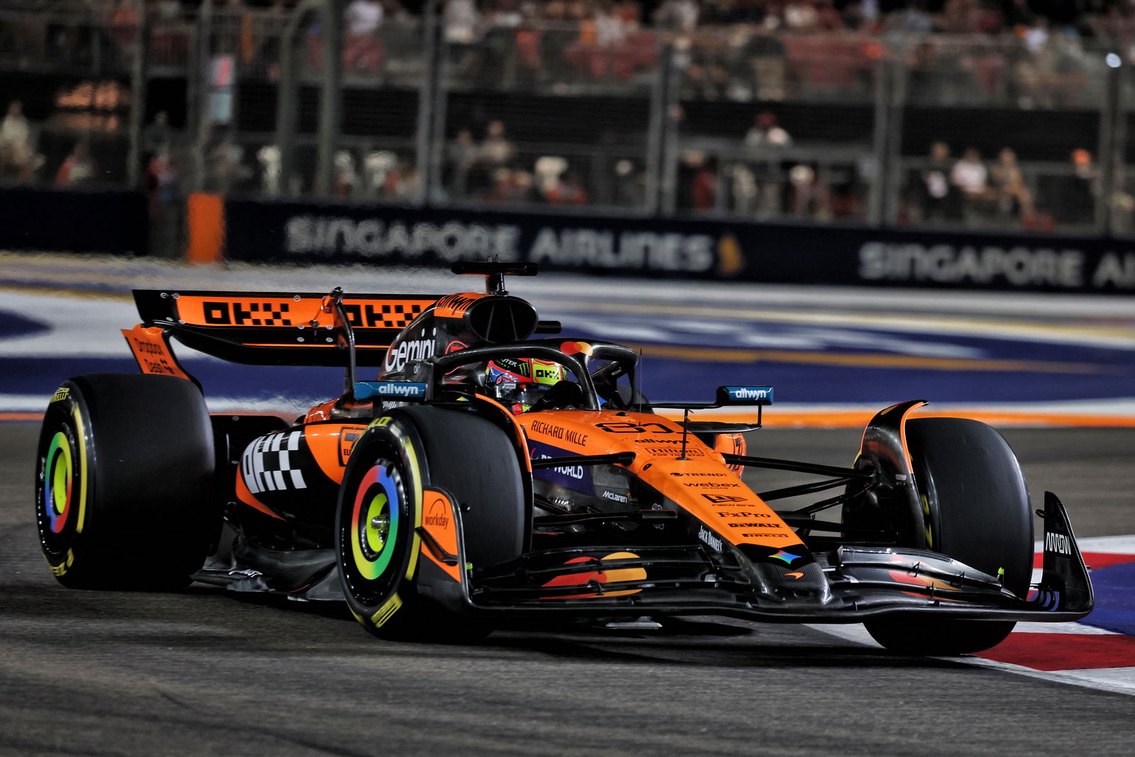 McLaren can clinch the constructors' crown in Singapore