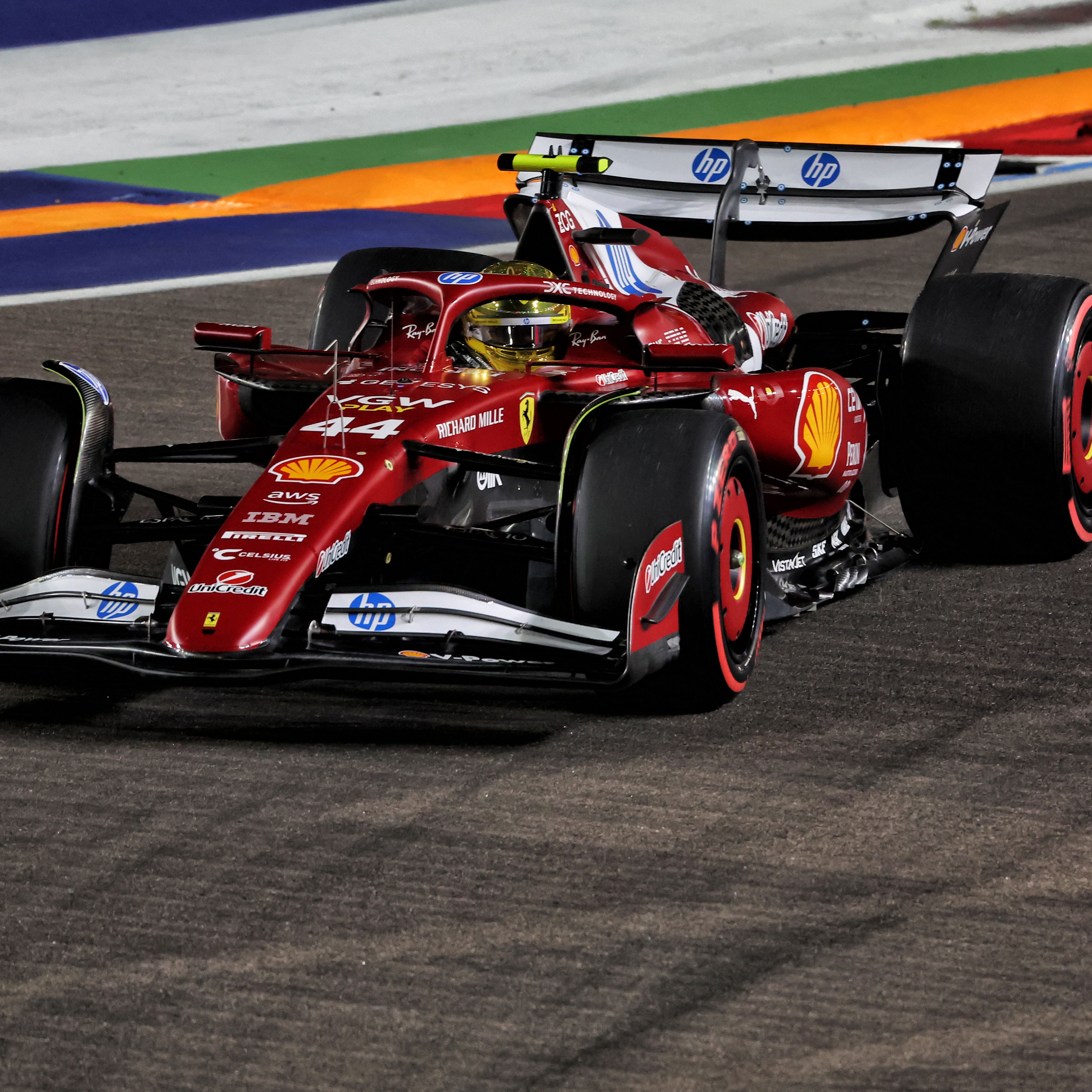 Hamilton outpaced Leclerc in qualifying 