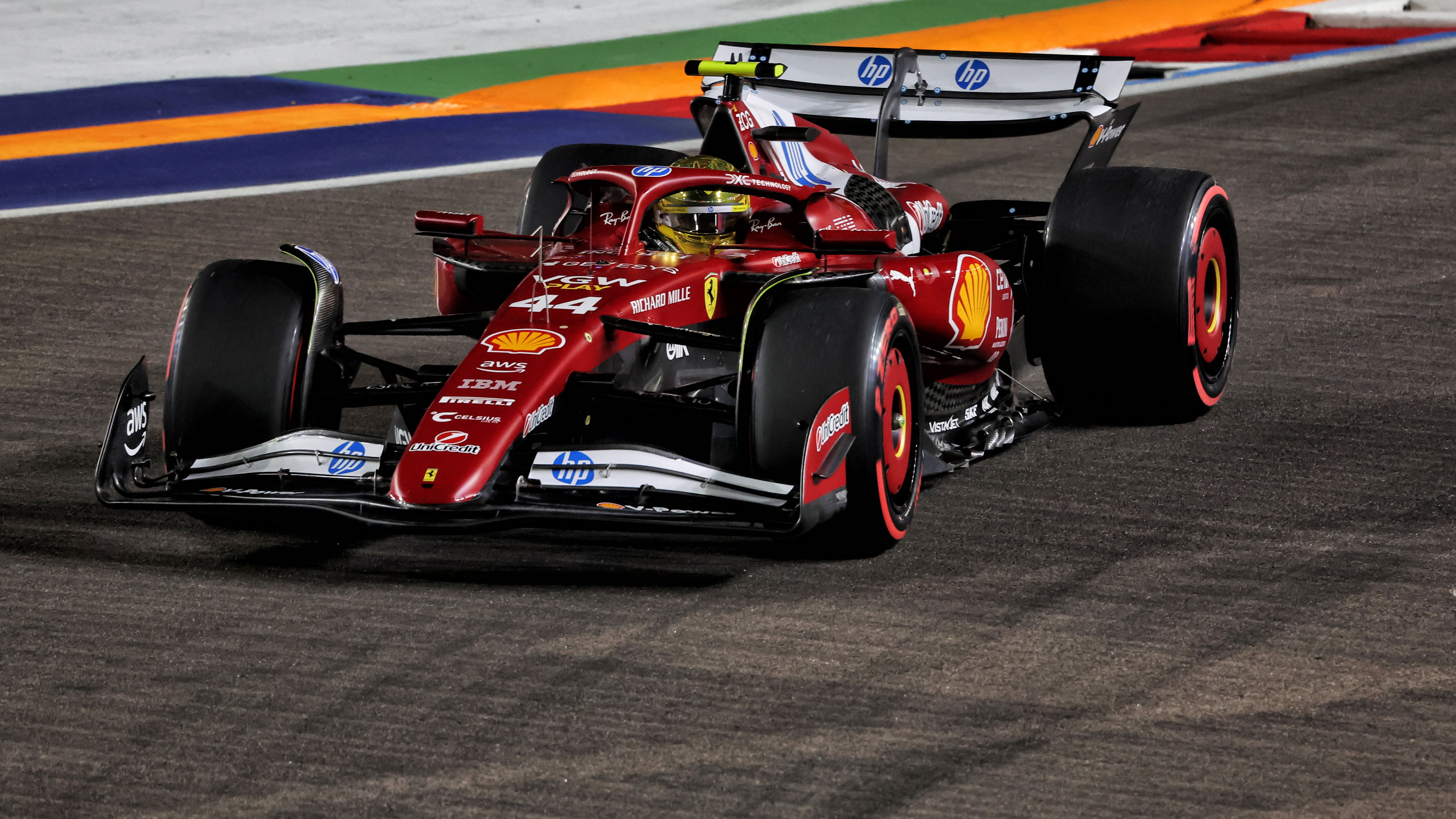 Hamilton outpaced Leclerc in qualifying 