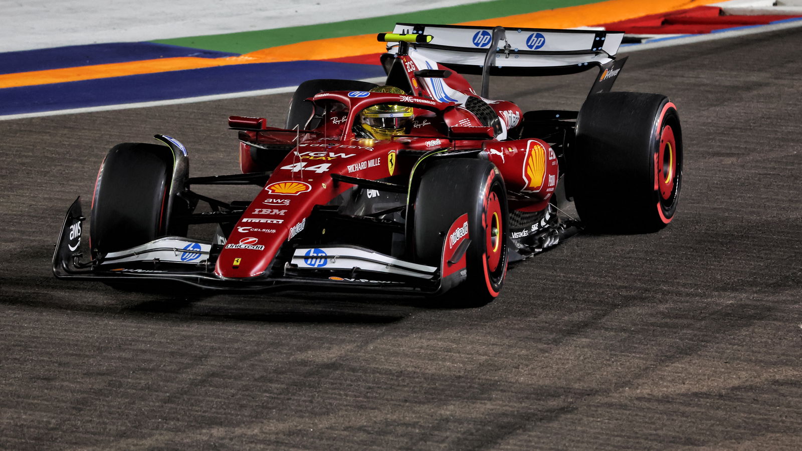 Hamilton outpaced Leclerc in qualifying 