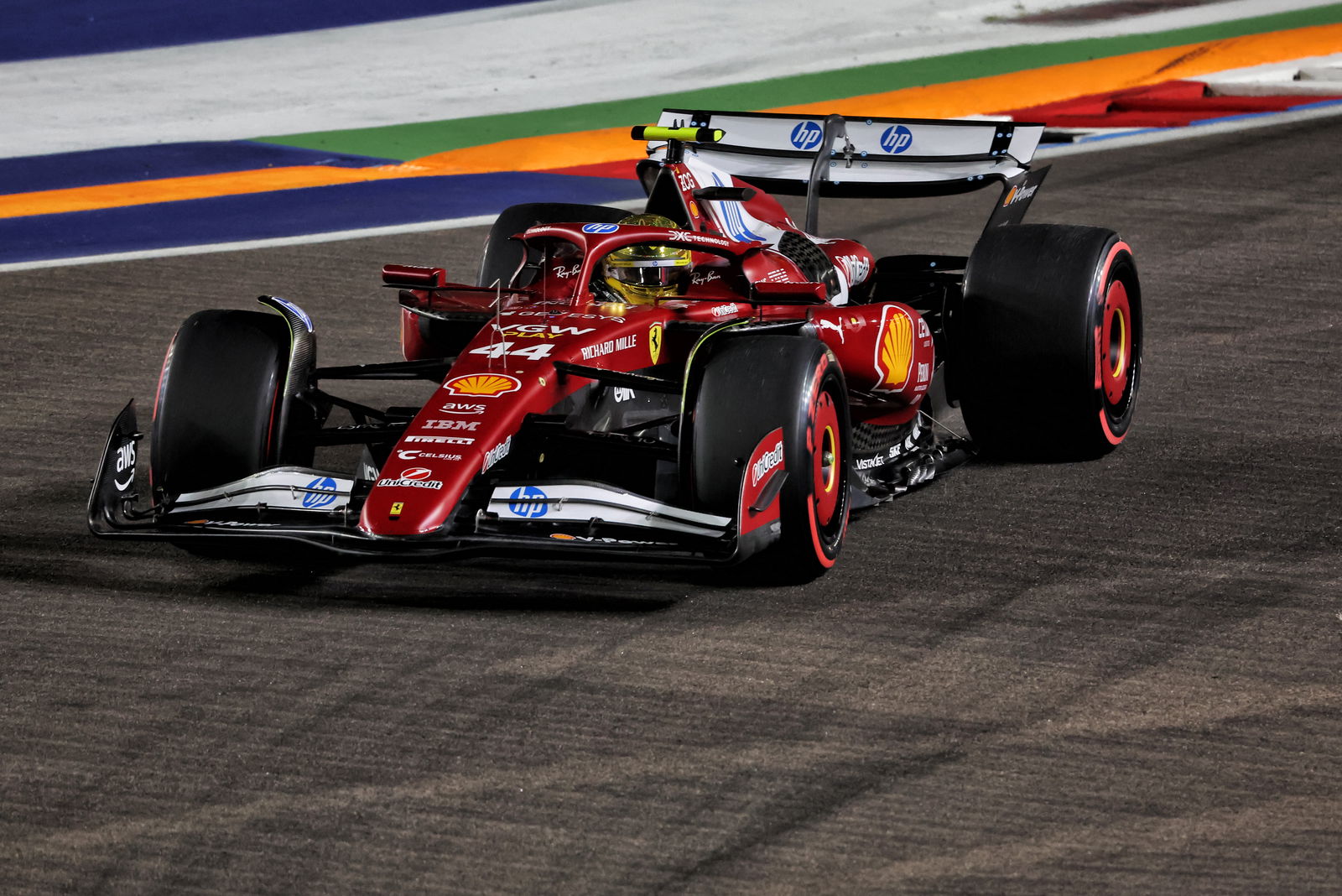 Hamilton outpaced Leclerc in qualifying 