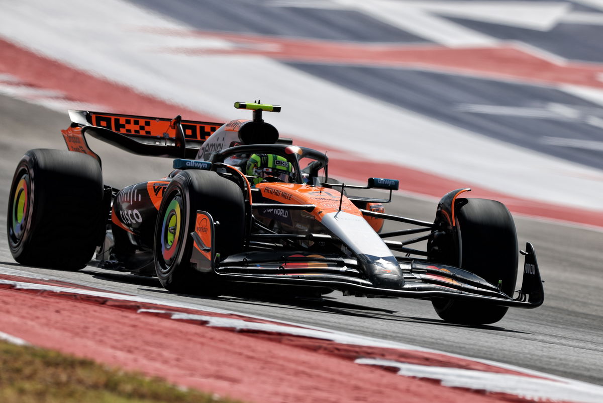 2025 F1 United States GP - Friday Practice Results: Lando Norris fastest