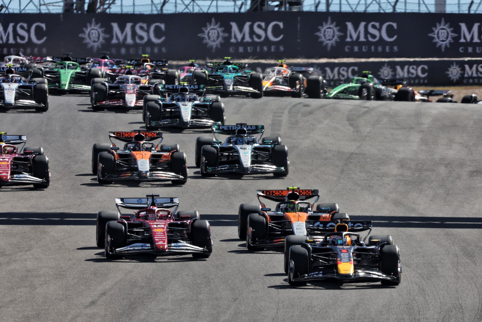 Start of the 2025 United States Grand Prix