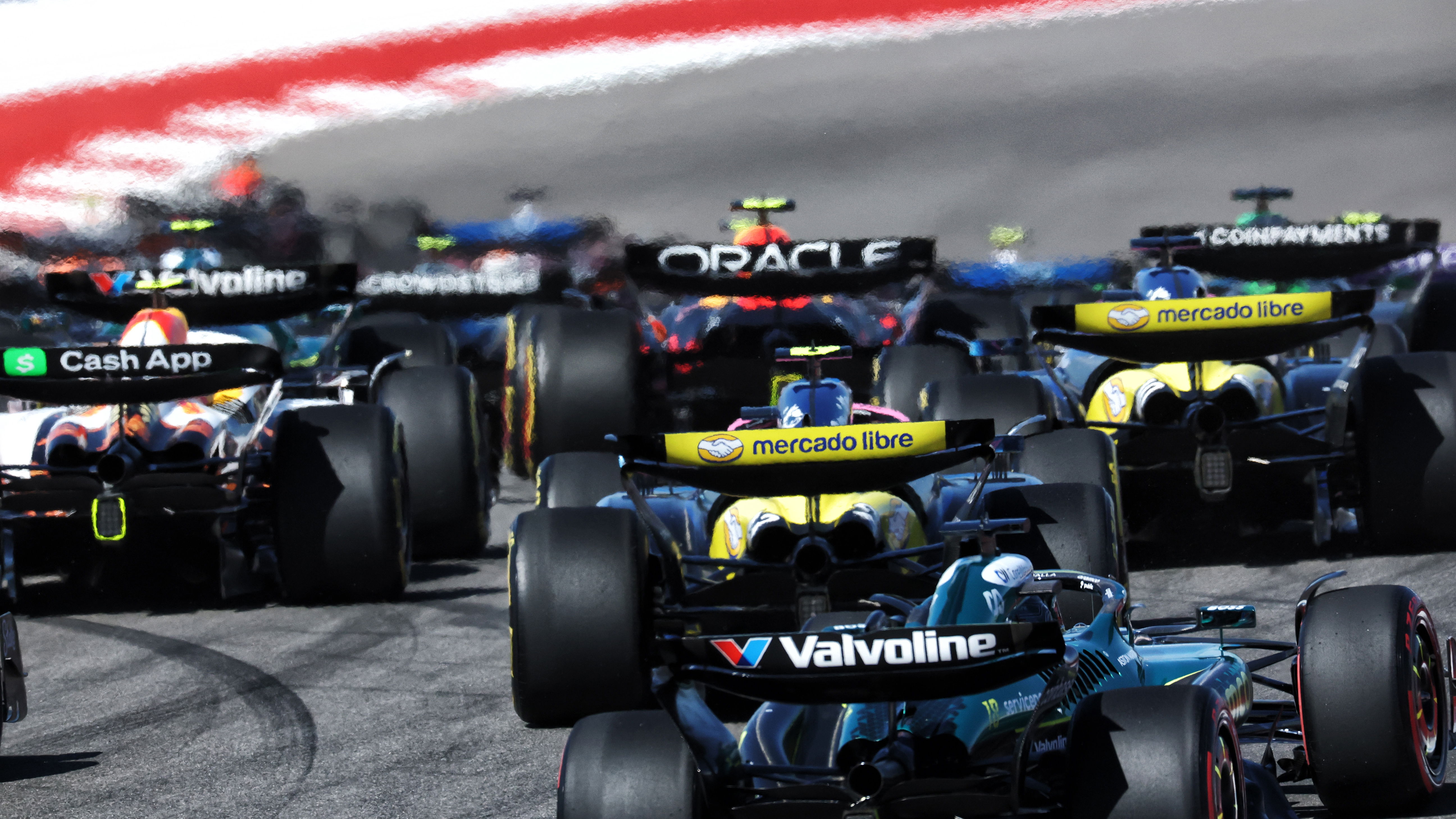 The start of the US GP