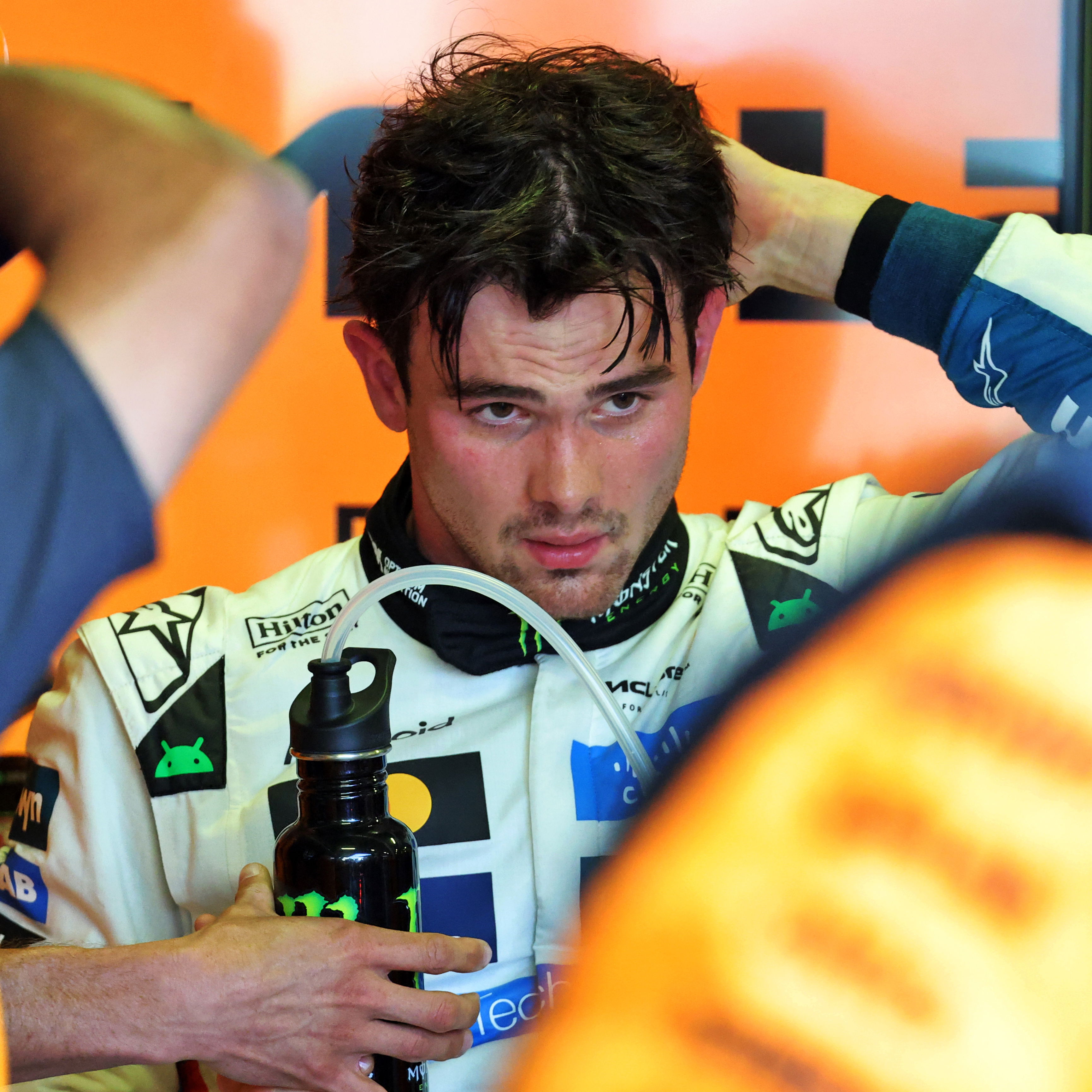 O'Ward suffered a bout of food poisoning