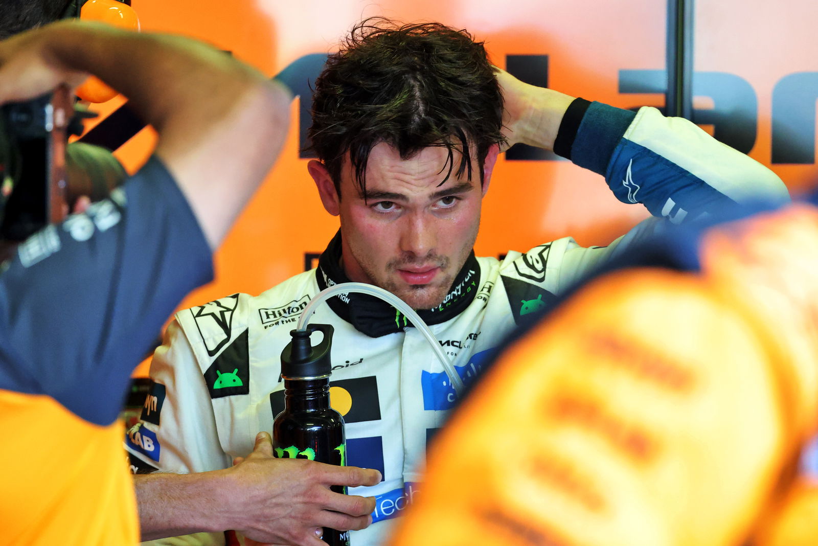 O'Ward suffered a bout of food poisoning