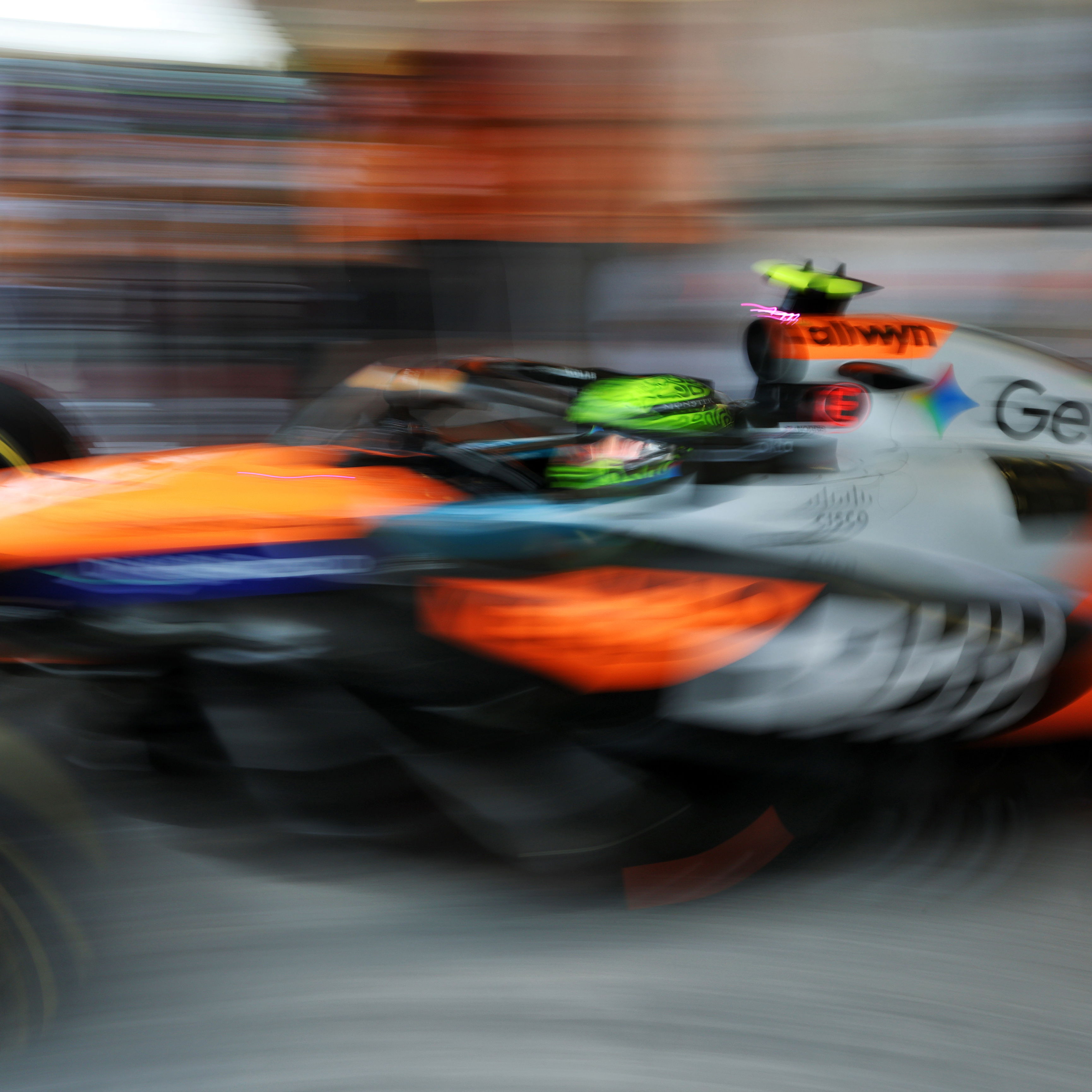 Norris starts on pole in Mexico City