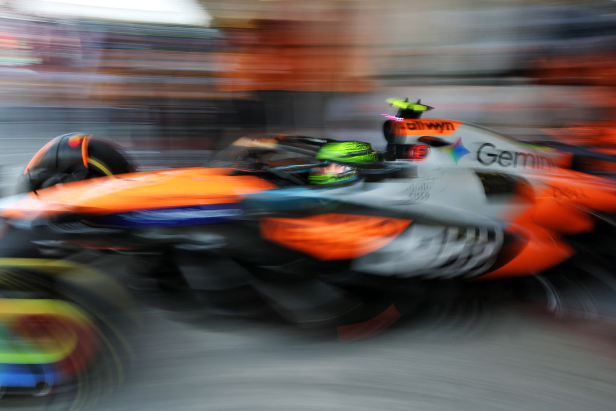 Starting grid for F1 Mexico City Grand Prix with Lando Norris on pole