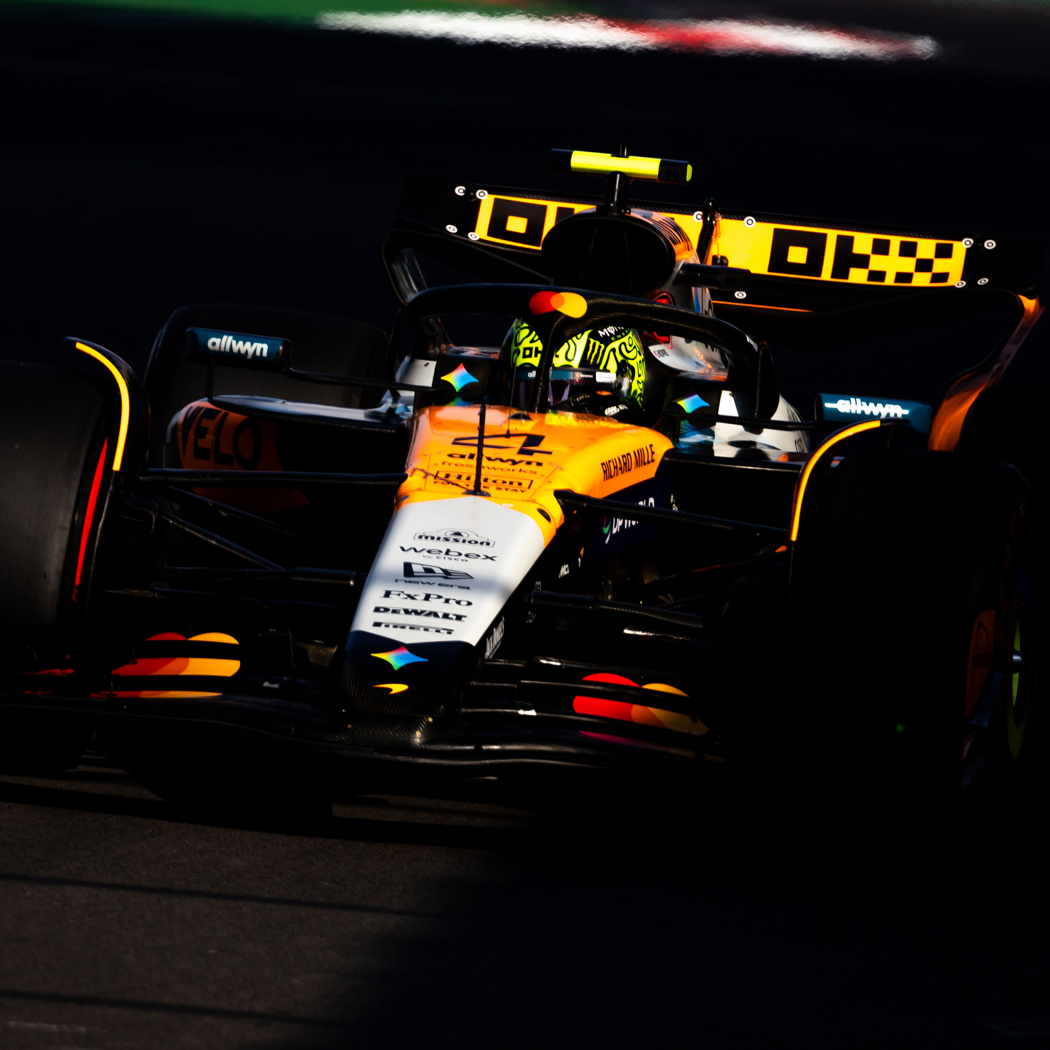 Norris dominated in Mexico City