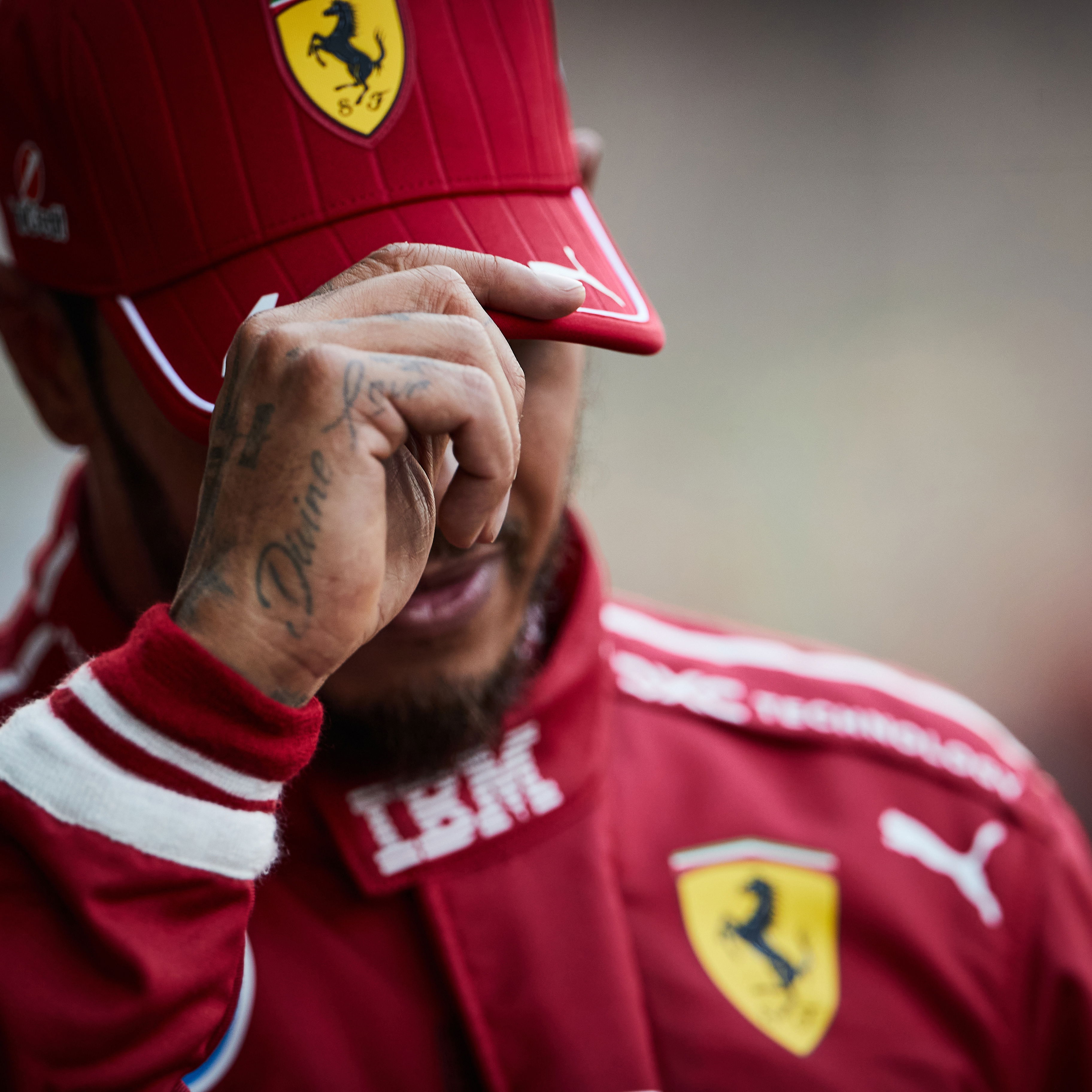 Hamilton's podium streak with Ferrari goes on