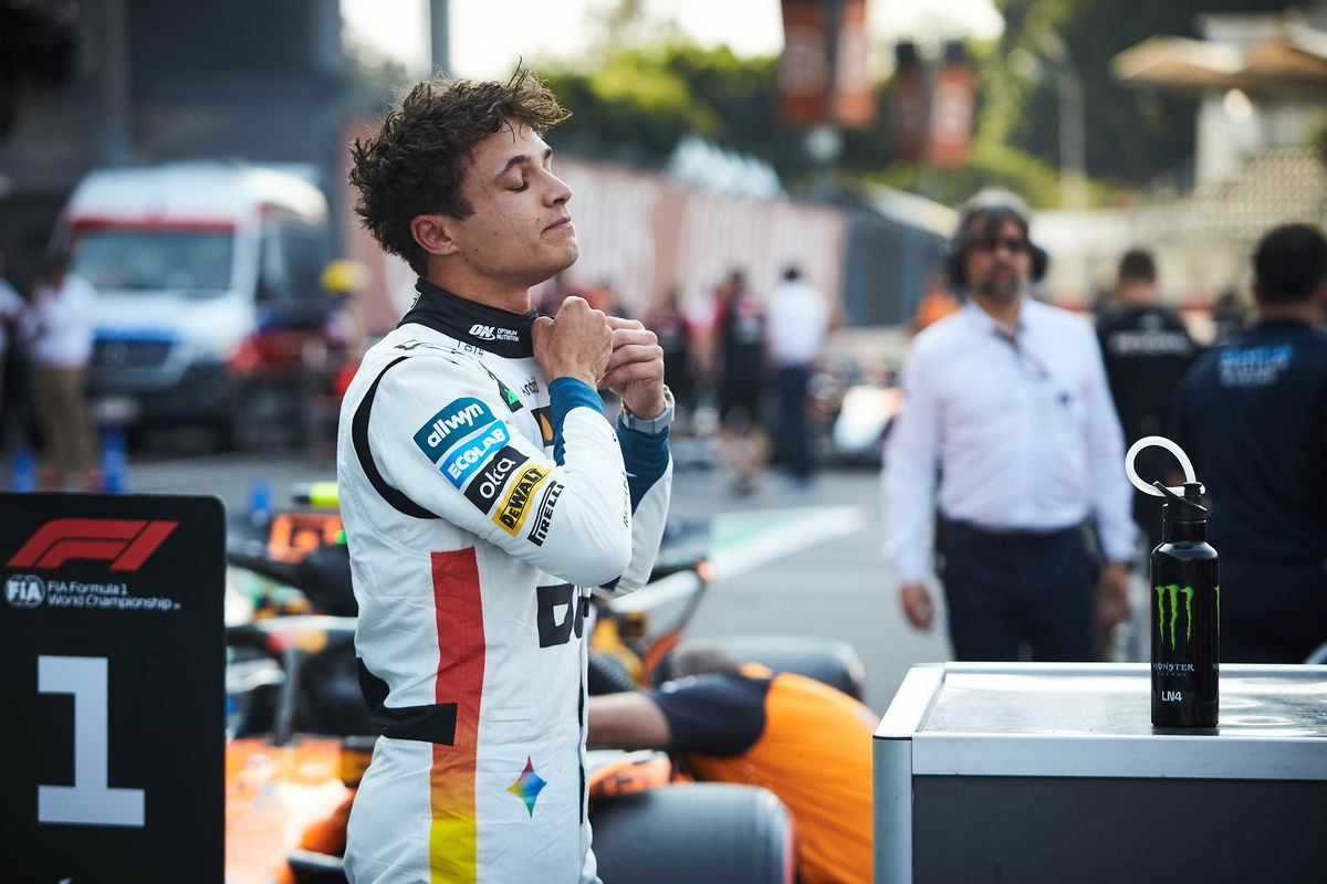 Lando Norris on receiving end of heavy boos after F1 Mexico City GP win