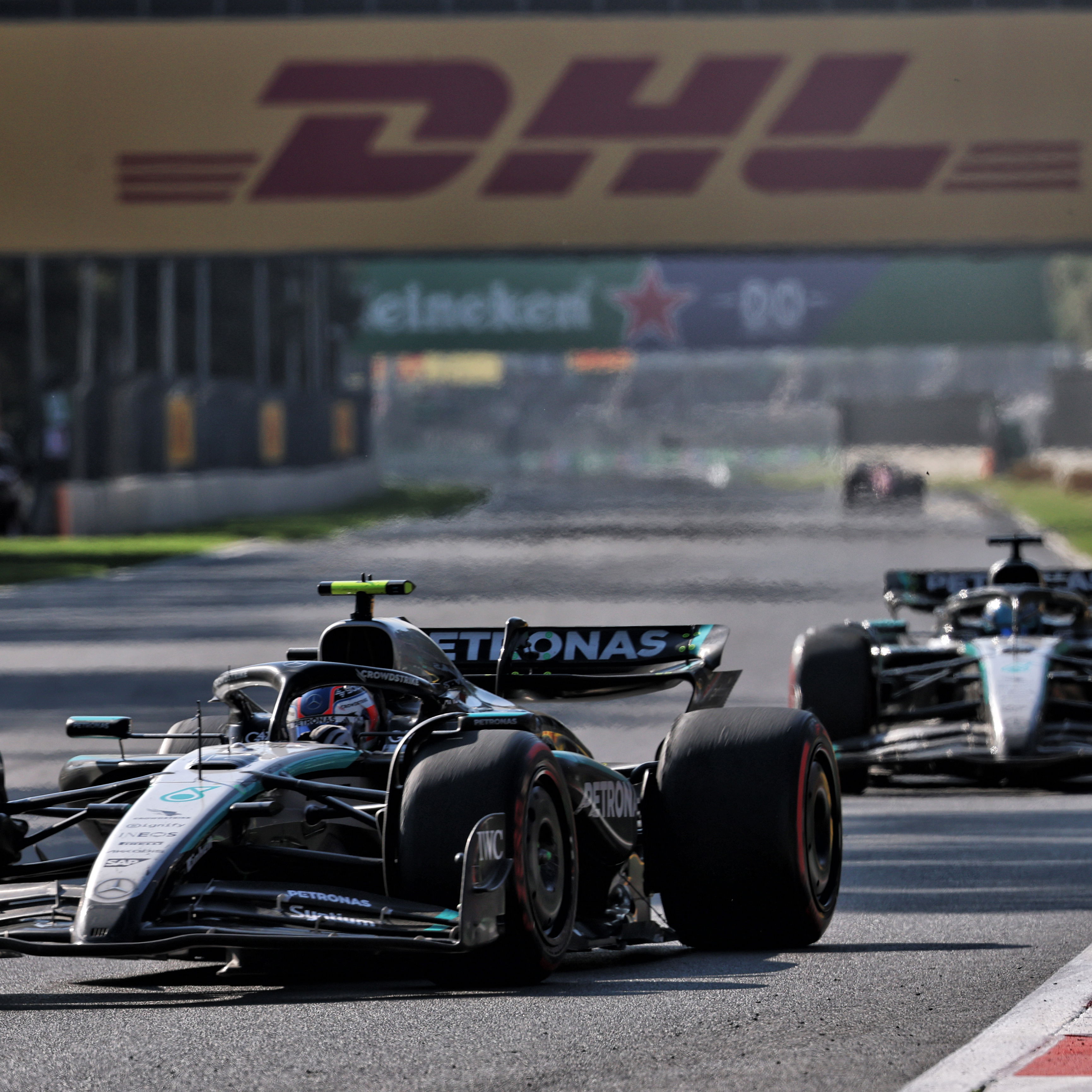 Antonelli and Russell were told to swap places