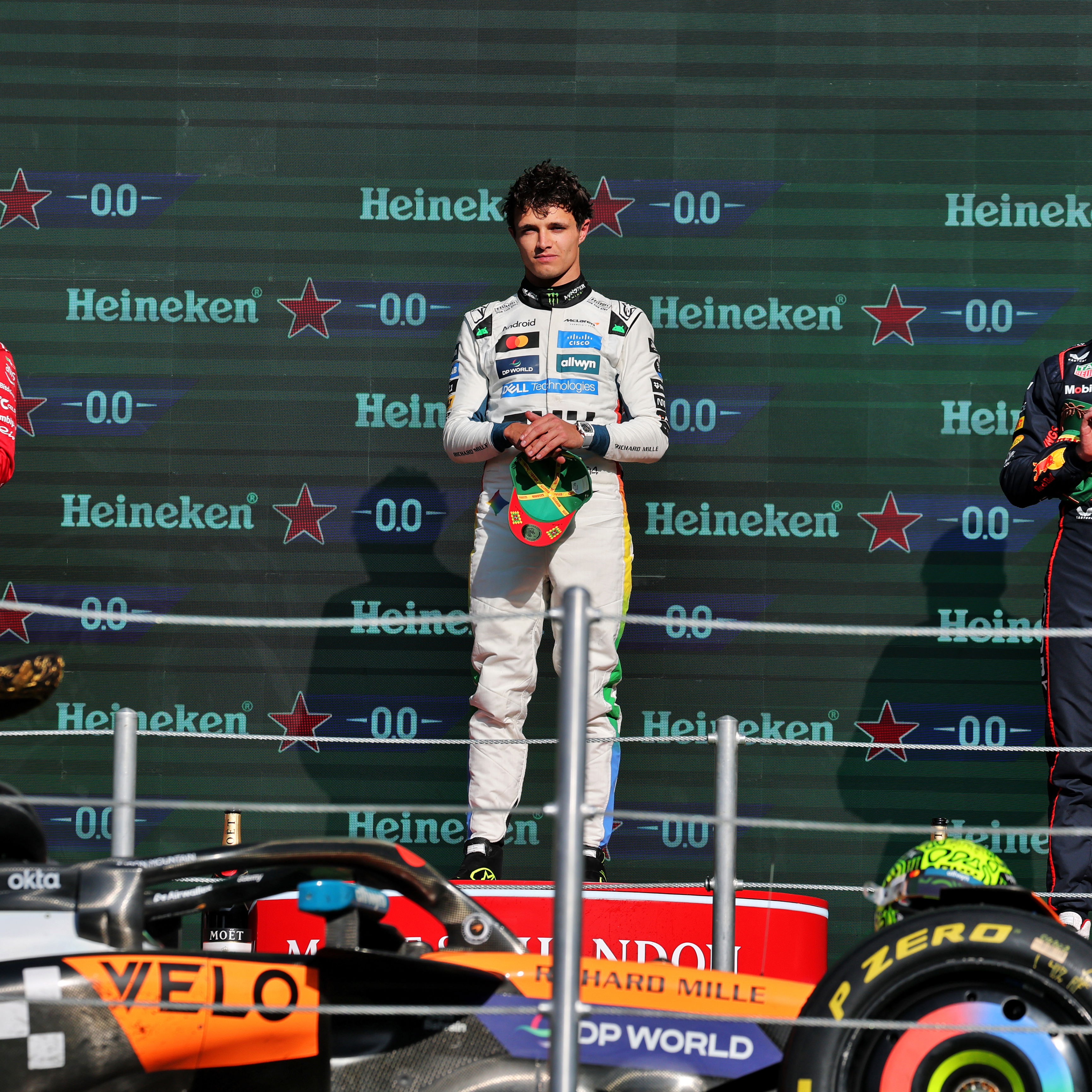 Norris leads the championship for the first time since April