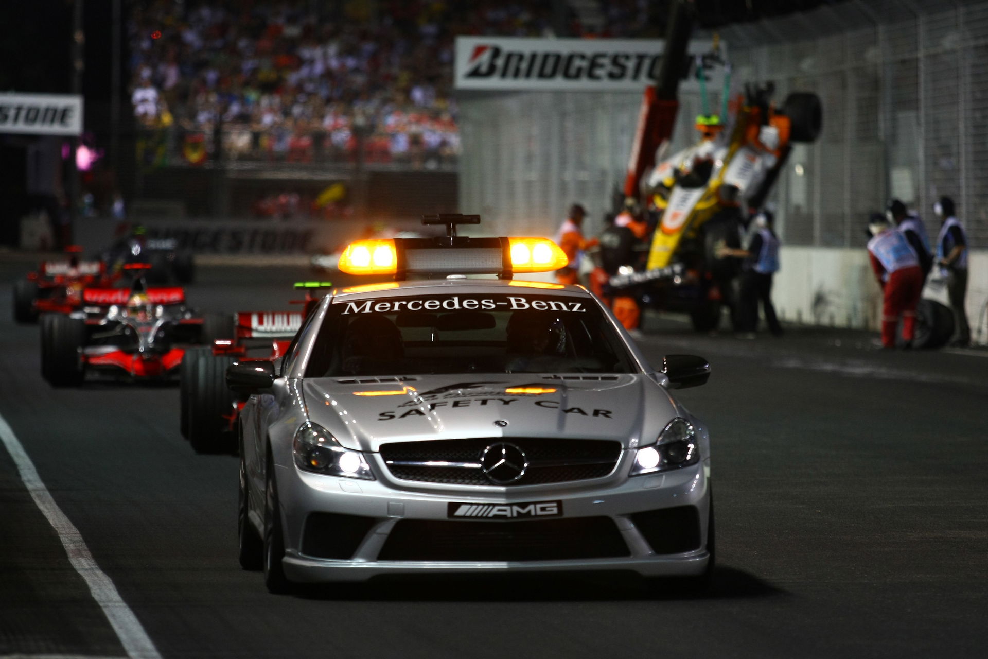 Piquet's crash changed the fate of the 2008 Singapore GP