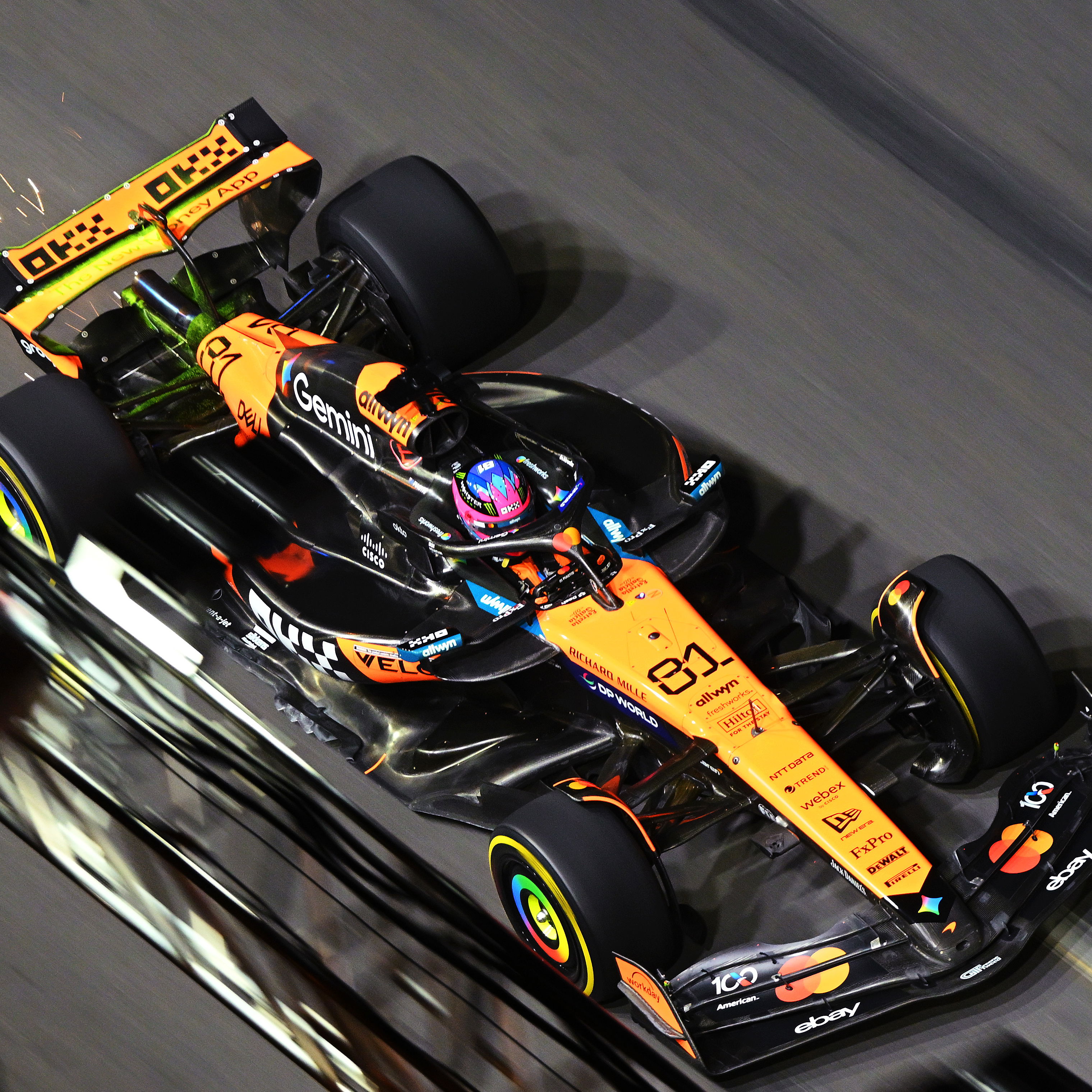 Both McLarens were disqualified in Las Vegas