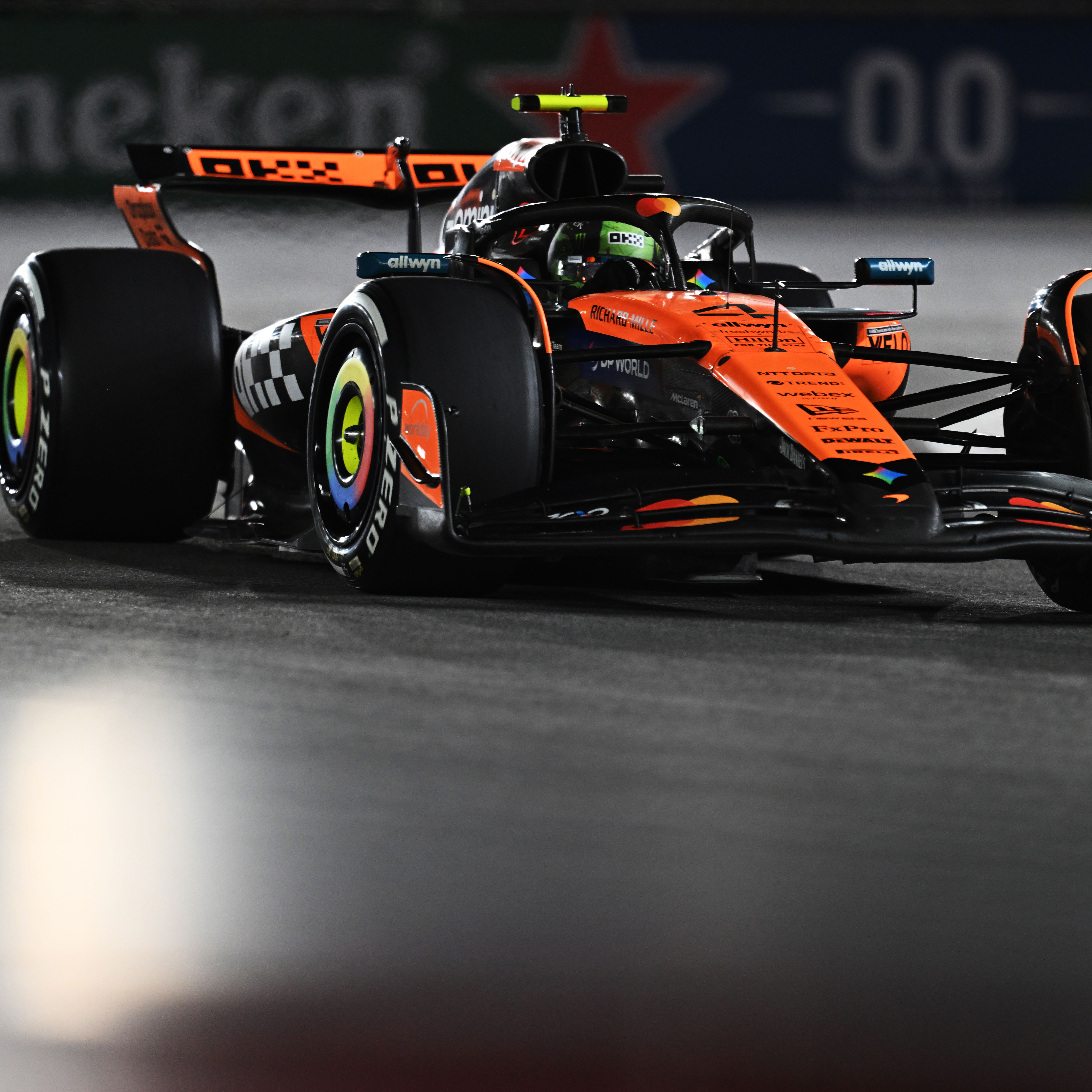 Norris and Piastri were excluded for a technical infringement 