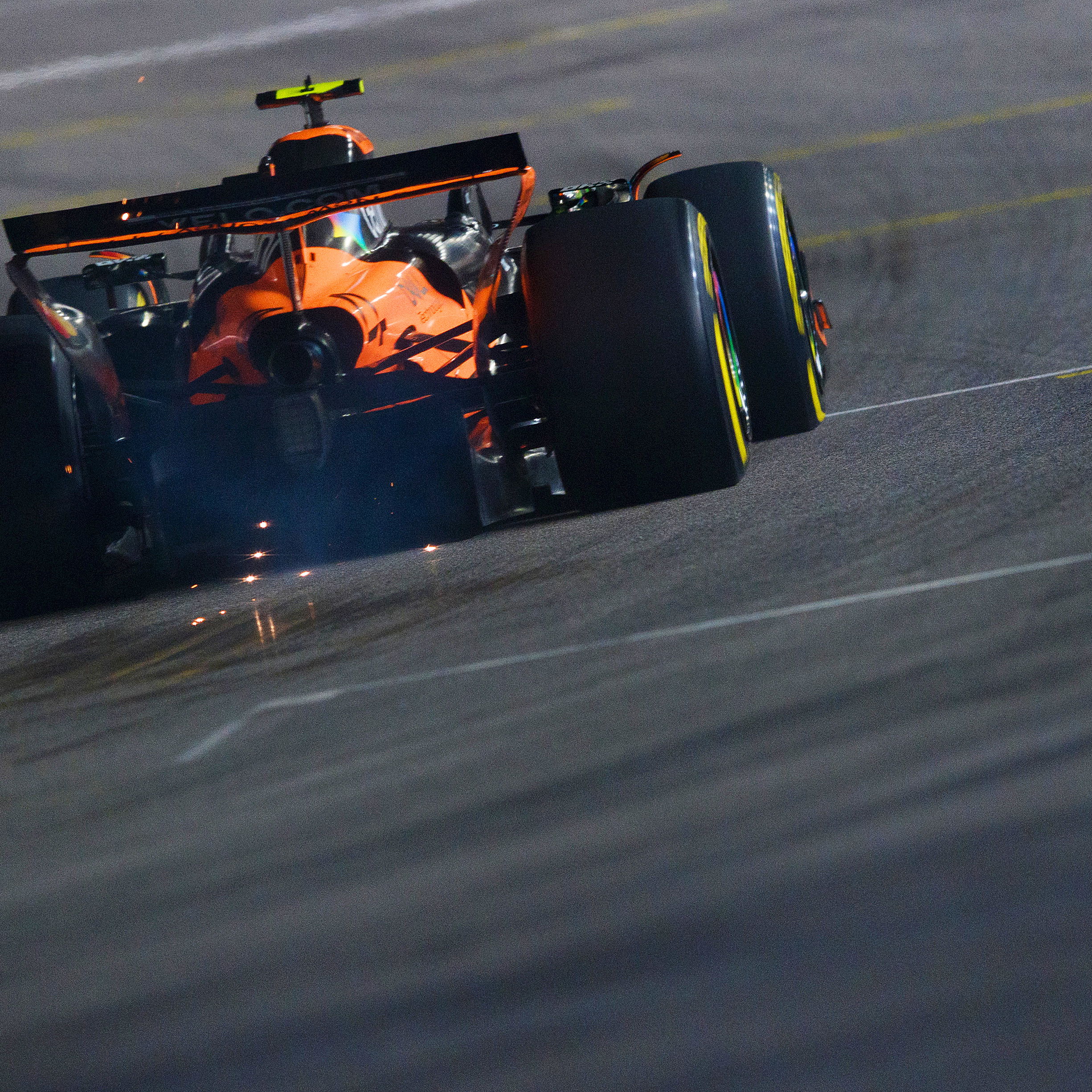 McLaren were thrown out of the Las Vegas Grand Prix