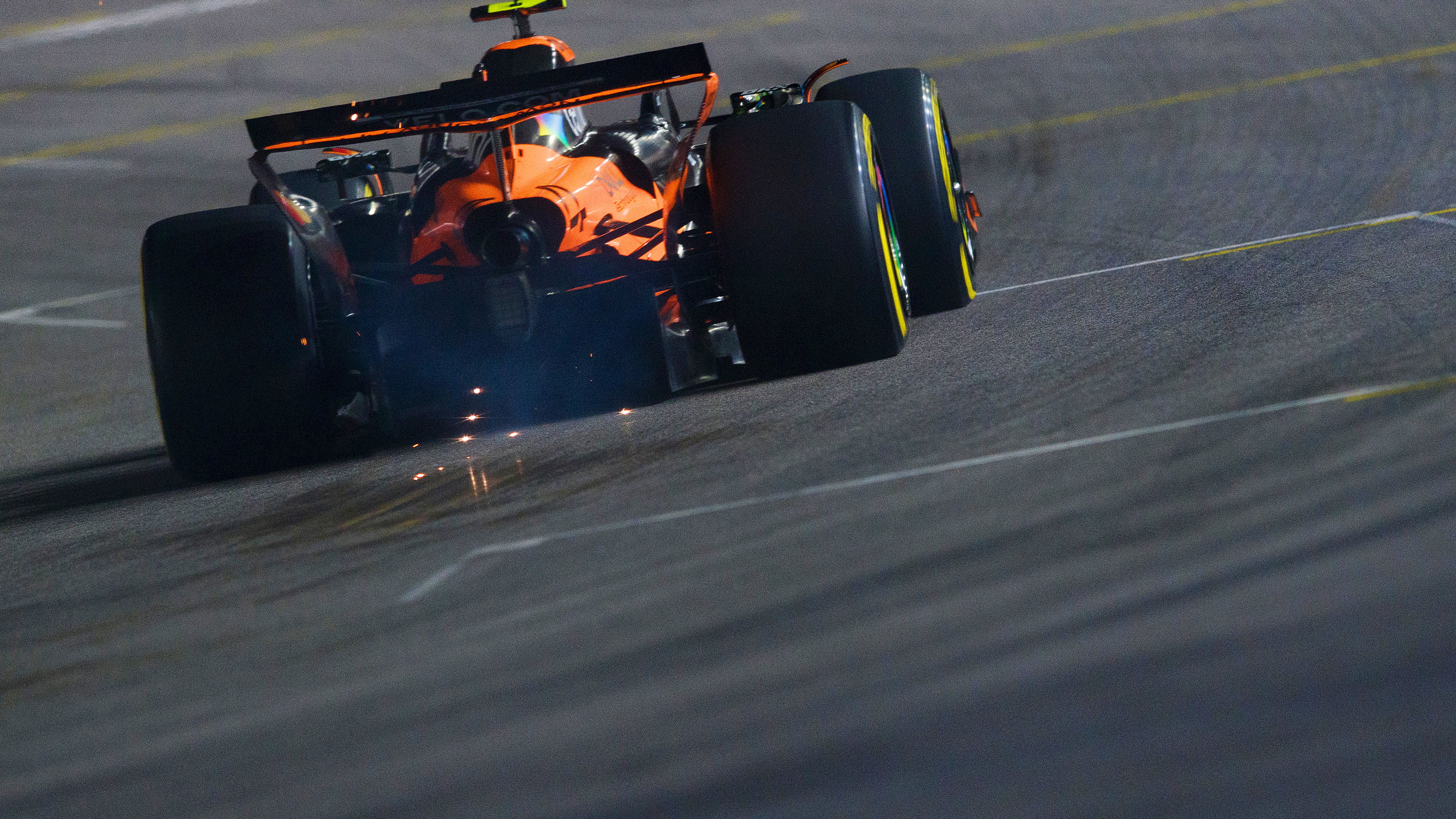 McLaren were thrown out of the Las Vegas Grand Prix