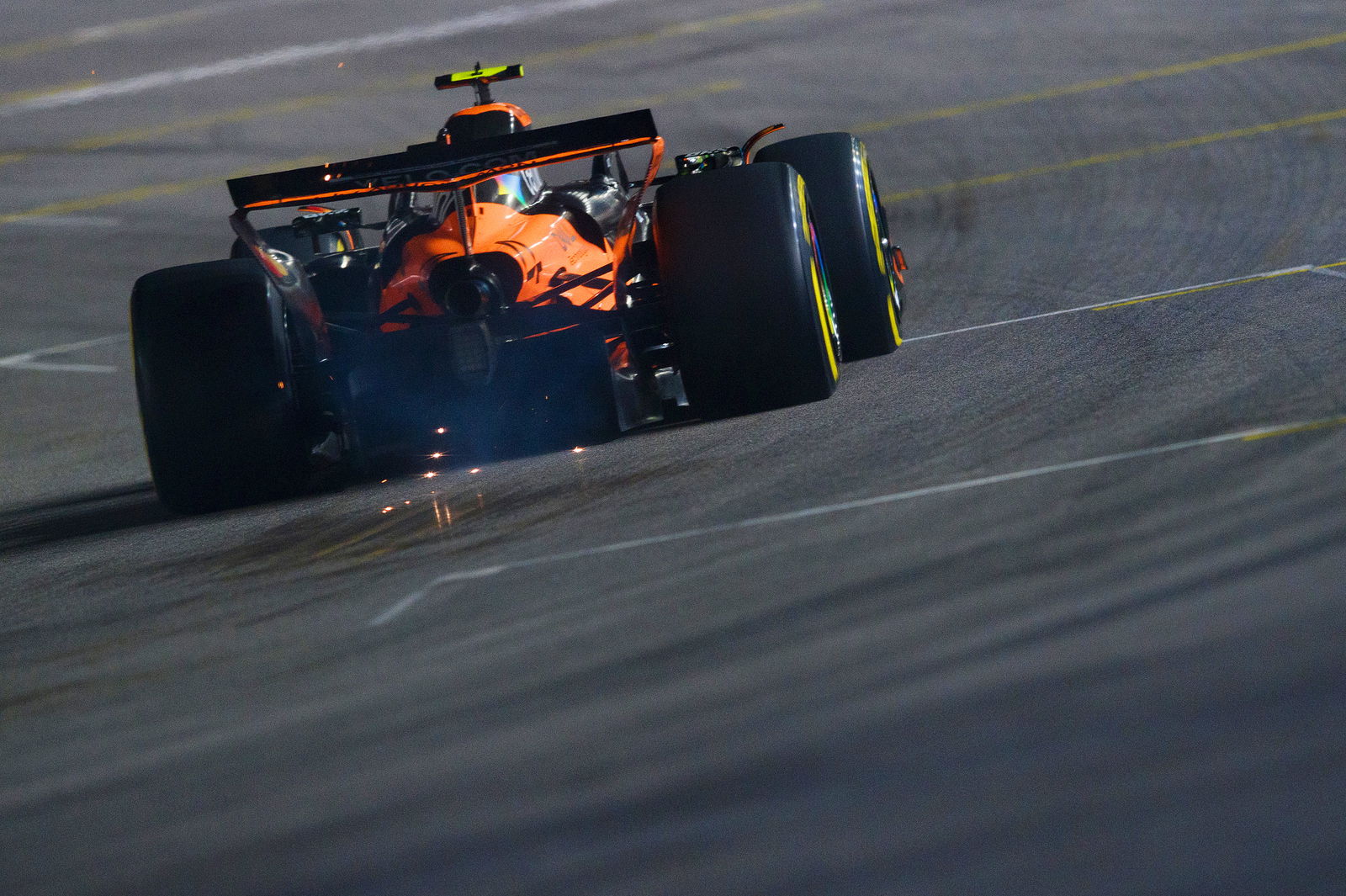 McLaren were thrown out of the Las Vegas Grand Prix