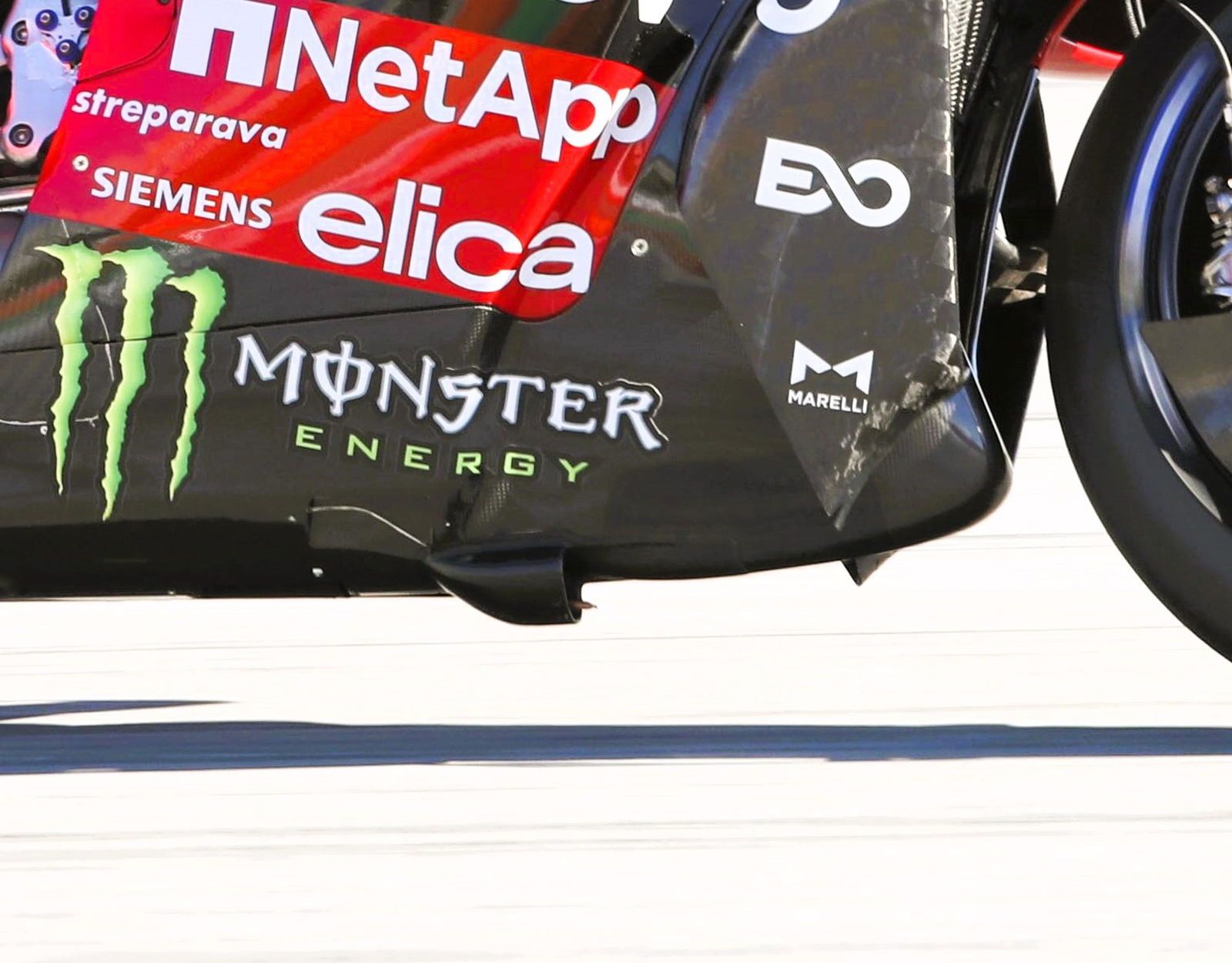 Nicolo Bulega's Ducati, 2025 Valencia MotoGP Test