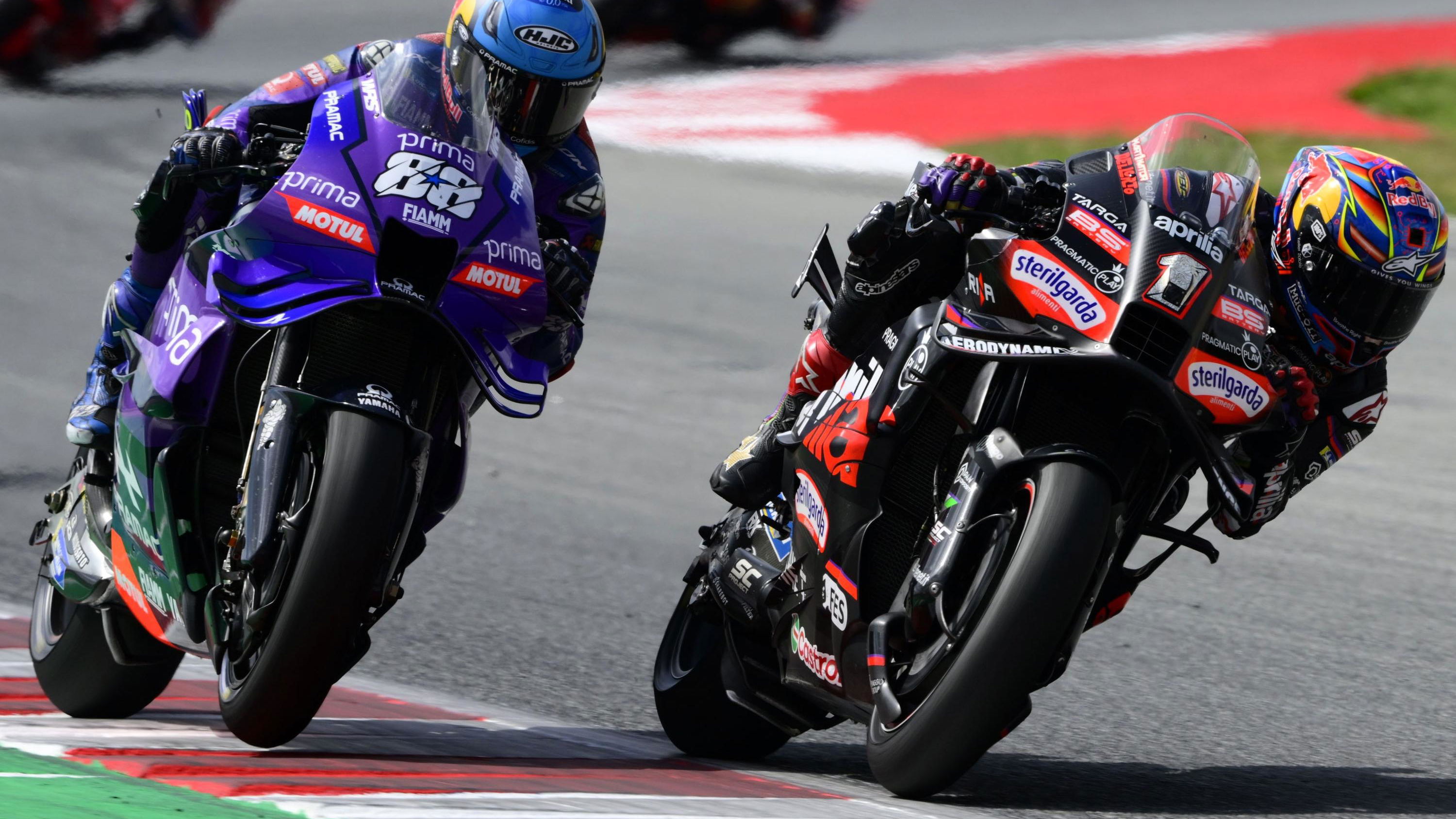 Miguel Oliveira (Pramac Yamaha), Jorge Martin (Aprilia)