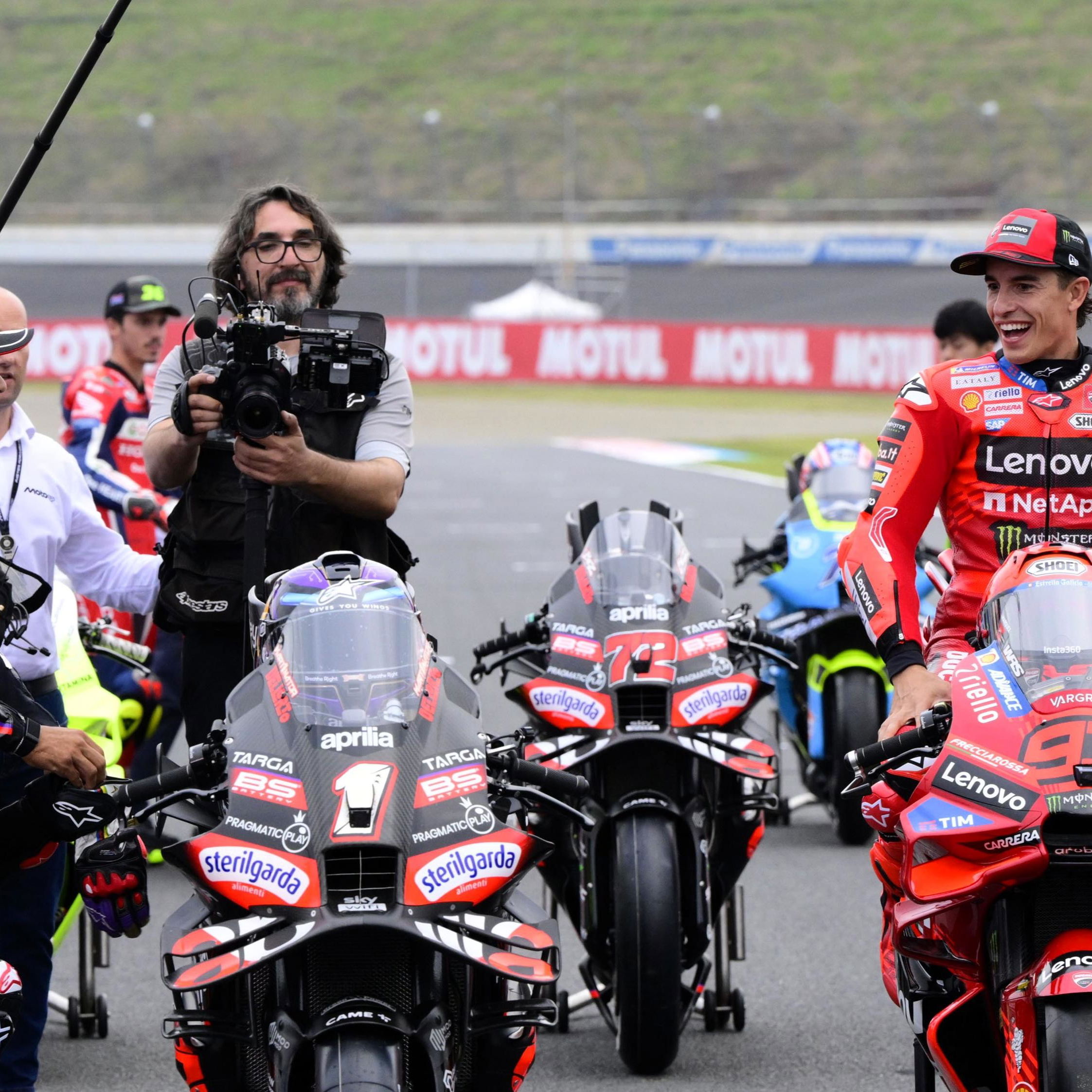Jorge Martin, Marc Marquez
