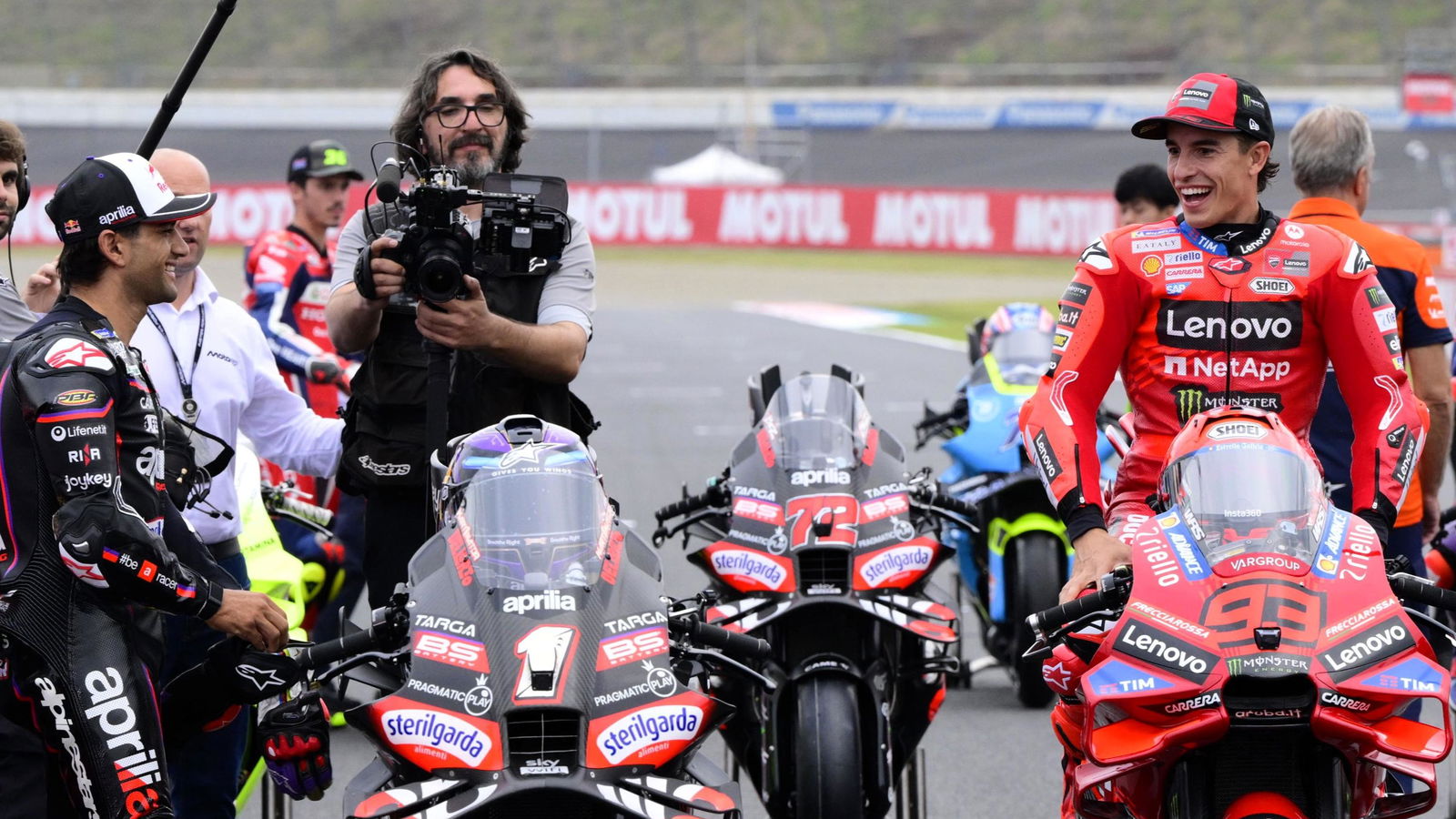 Jorge Martin, Marc Marquez