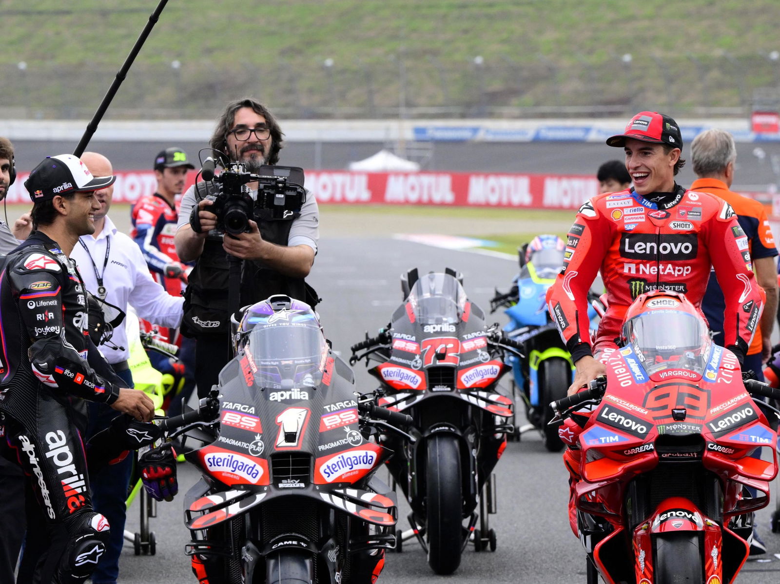 Jorge Martin, Marc Marquez