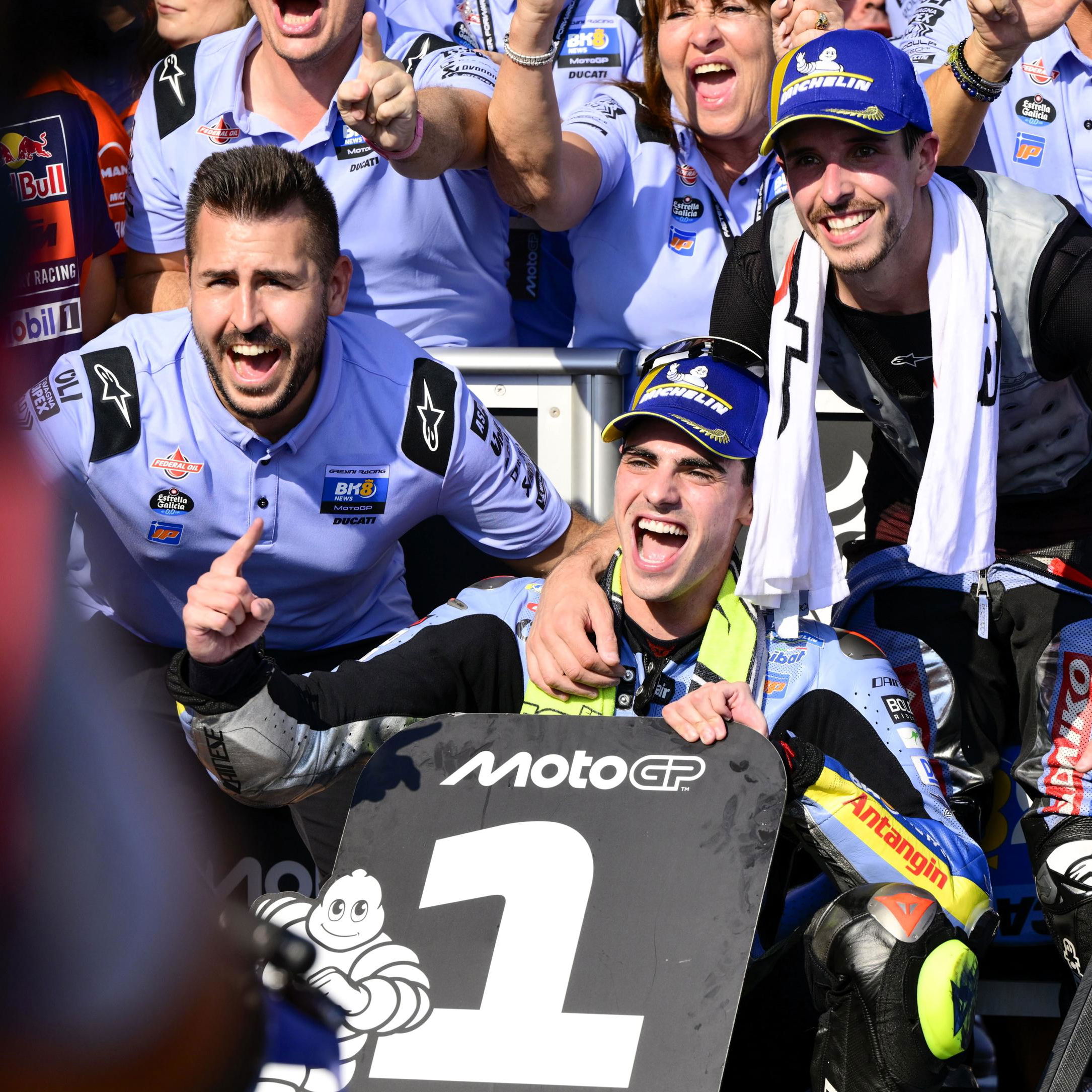 Fermin Aldeguer, Alex Marquez, Gresini, 2025 Indonesian MotoGP