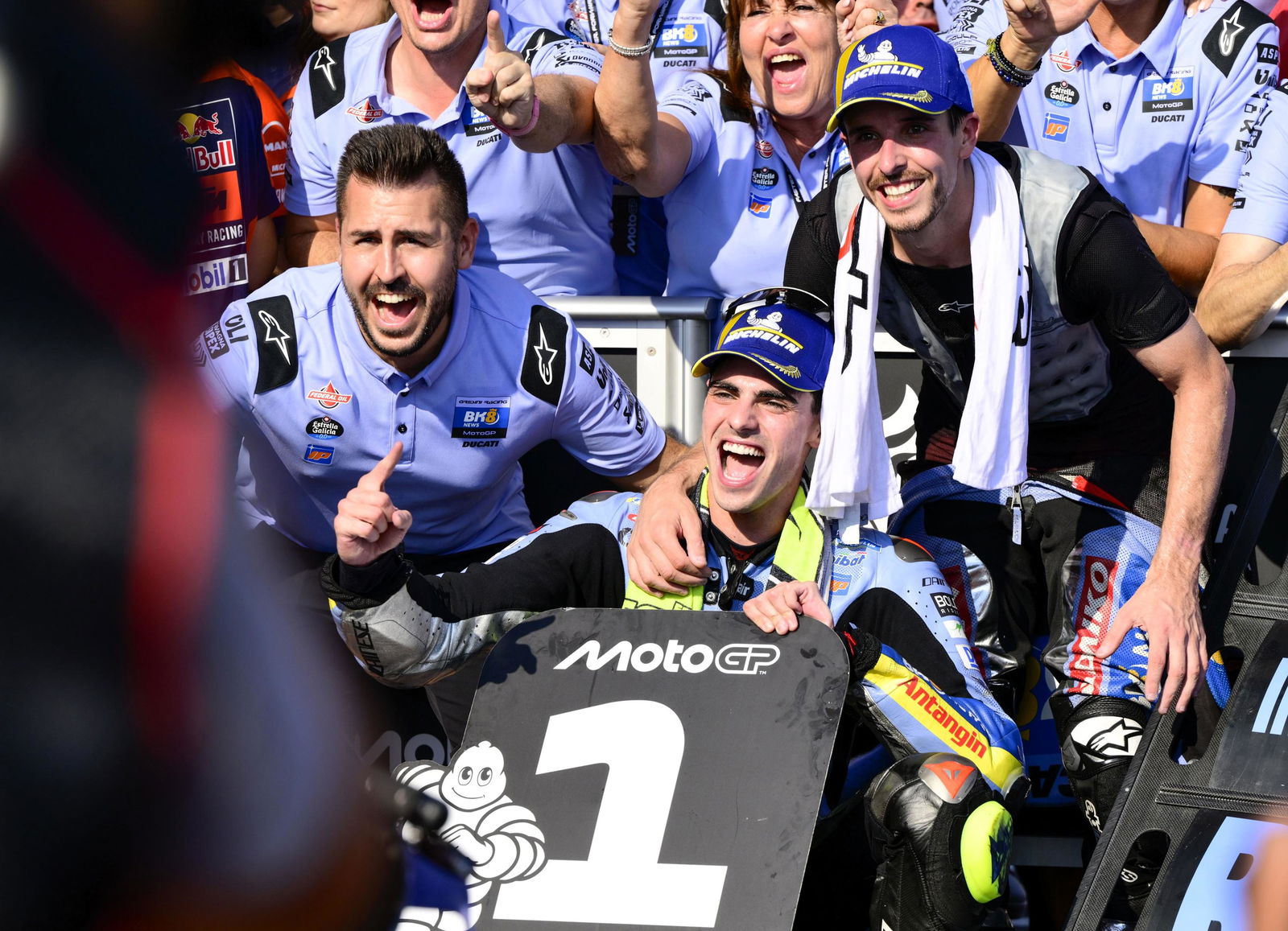 Fermin Aldeguer, Alex Marquez, Gresini, 2025 Indonesian MotoGP