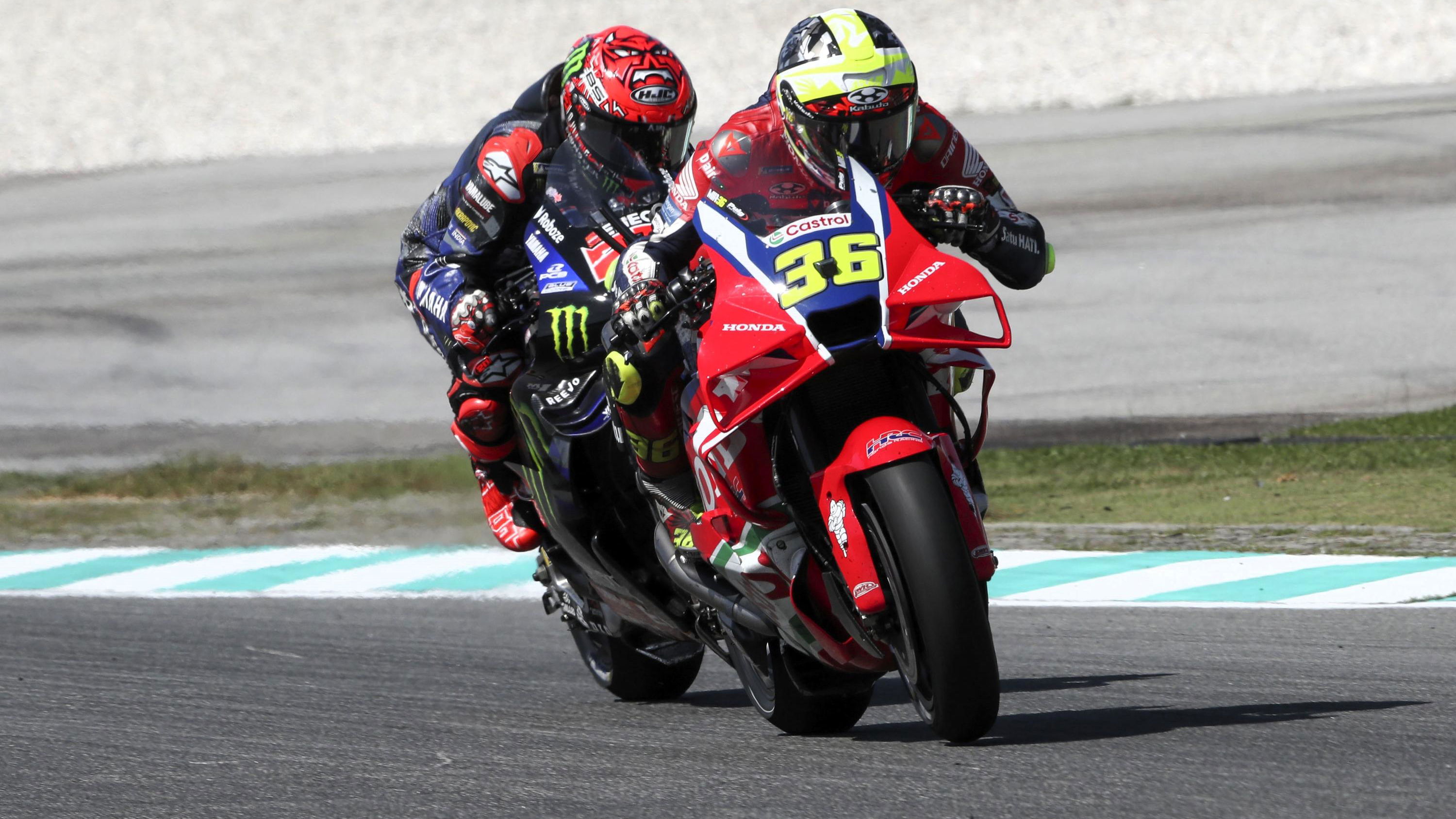 Joan Mir, Fabio Quartararo, 2025 Malaysian MotoGP