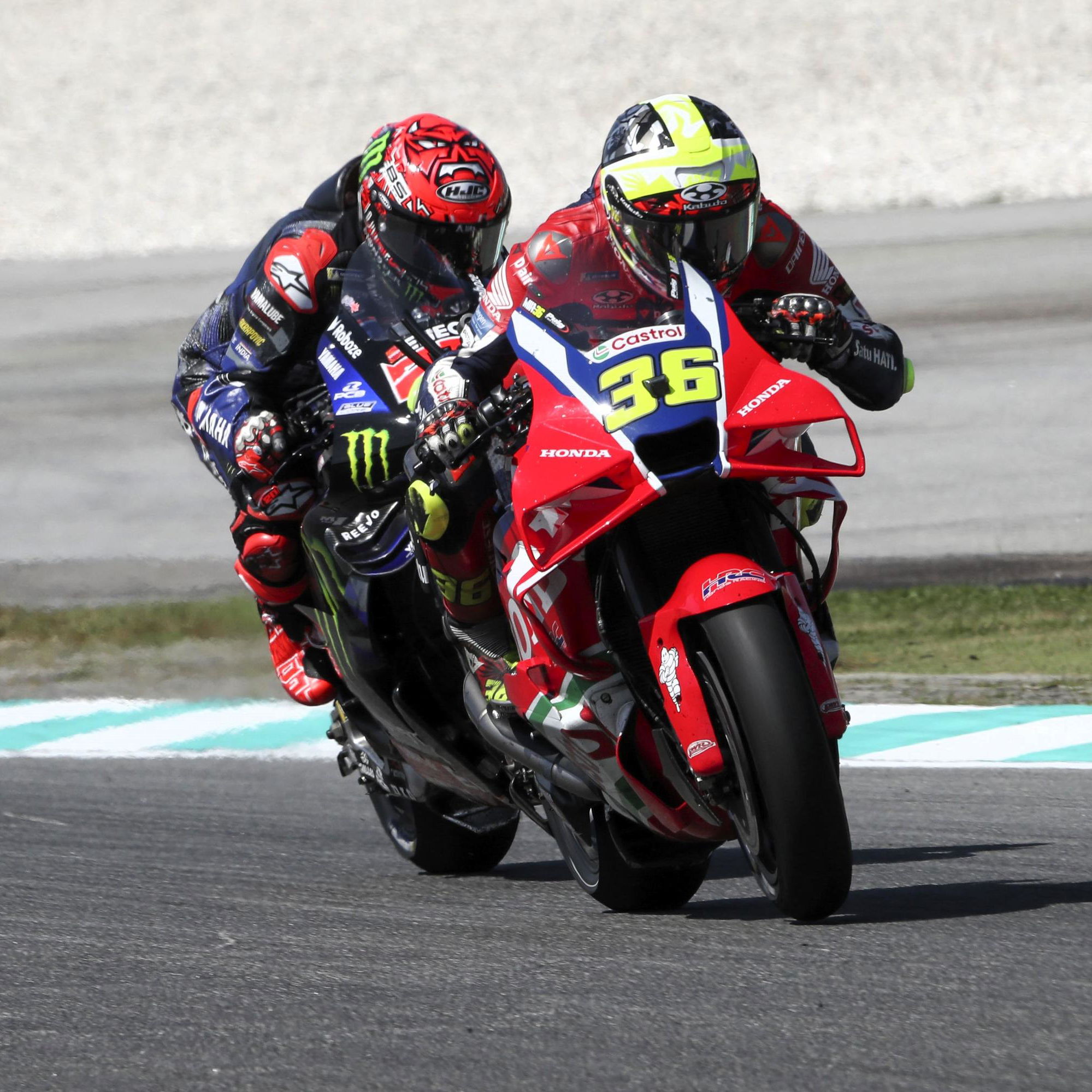 Joan Mir, Fabio Quartararo, 2025 Malaysian MotoGP