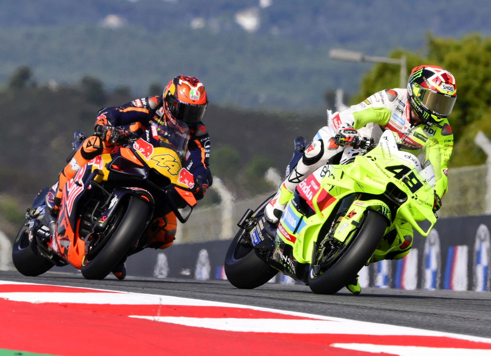 Pol Espargaro, Fabio di Giannantonio, 2025 Portimao MotoGP