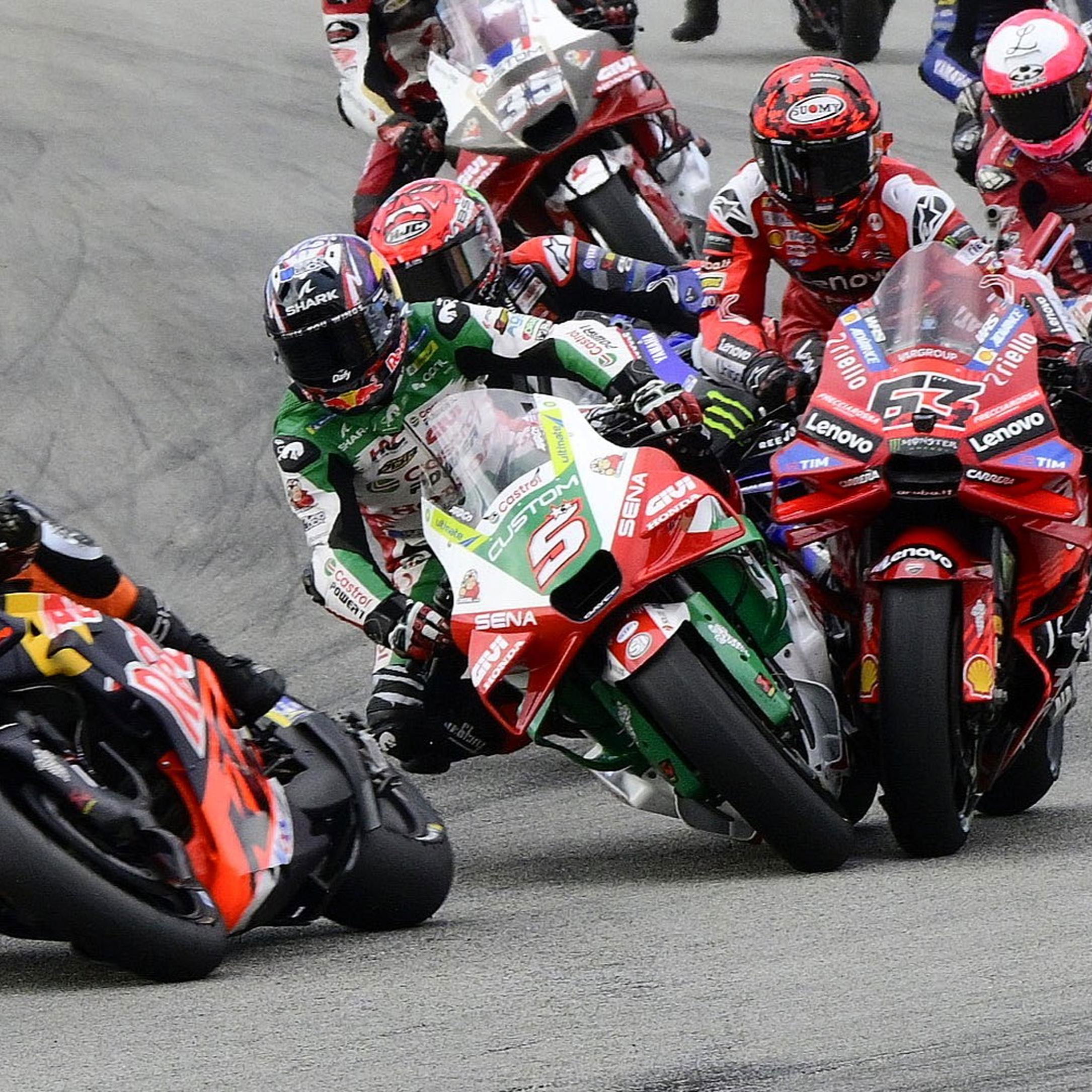 Johann Zarco, Francesco Bagnaia clash, 2025 Valencia MotoGP