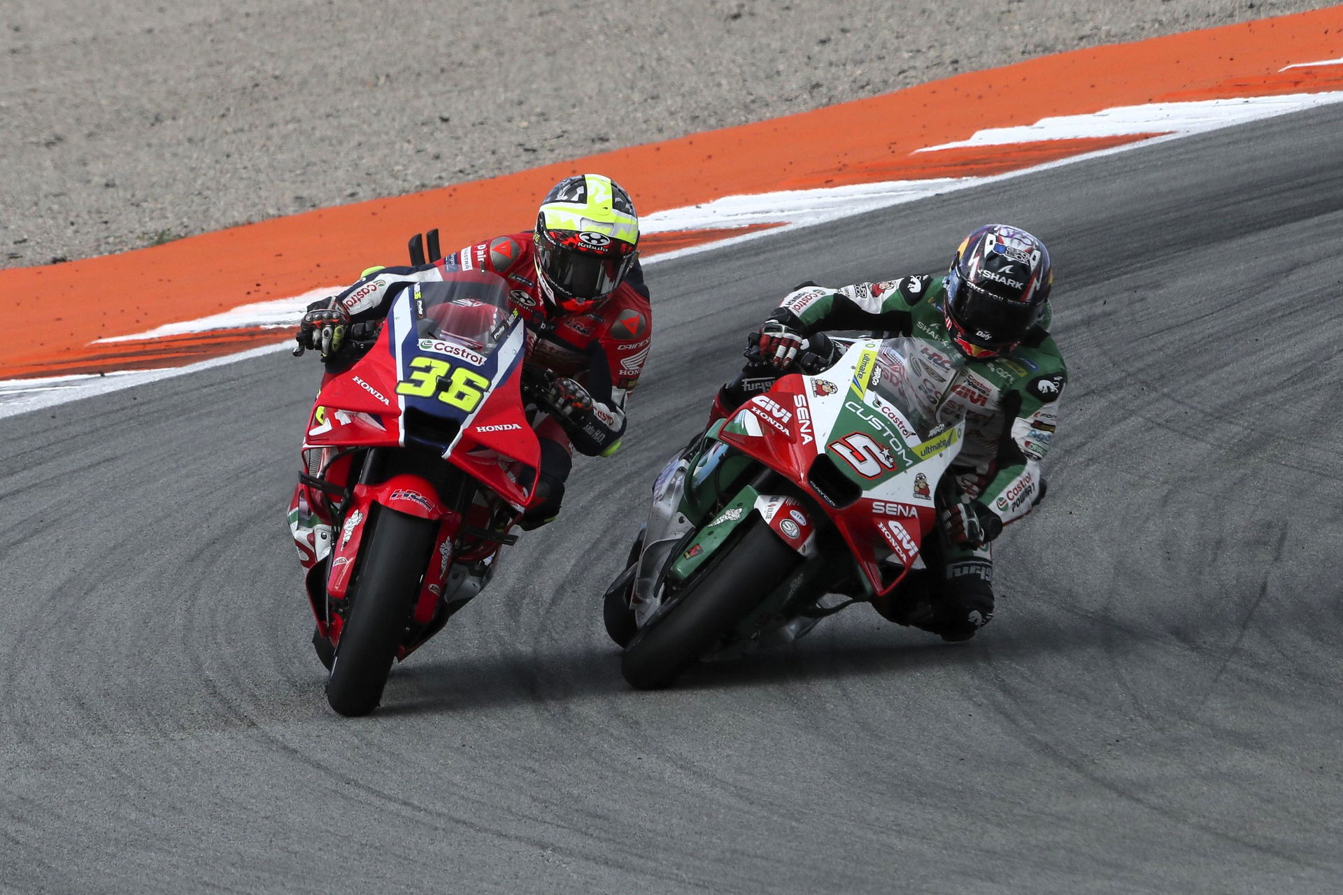 Zarco overtakes Mir at 2025 Valencia MotoGP