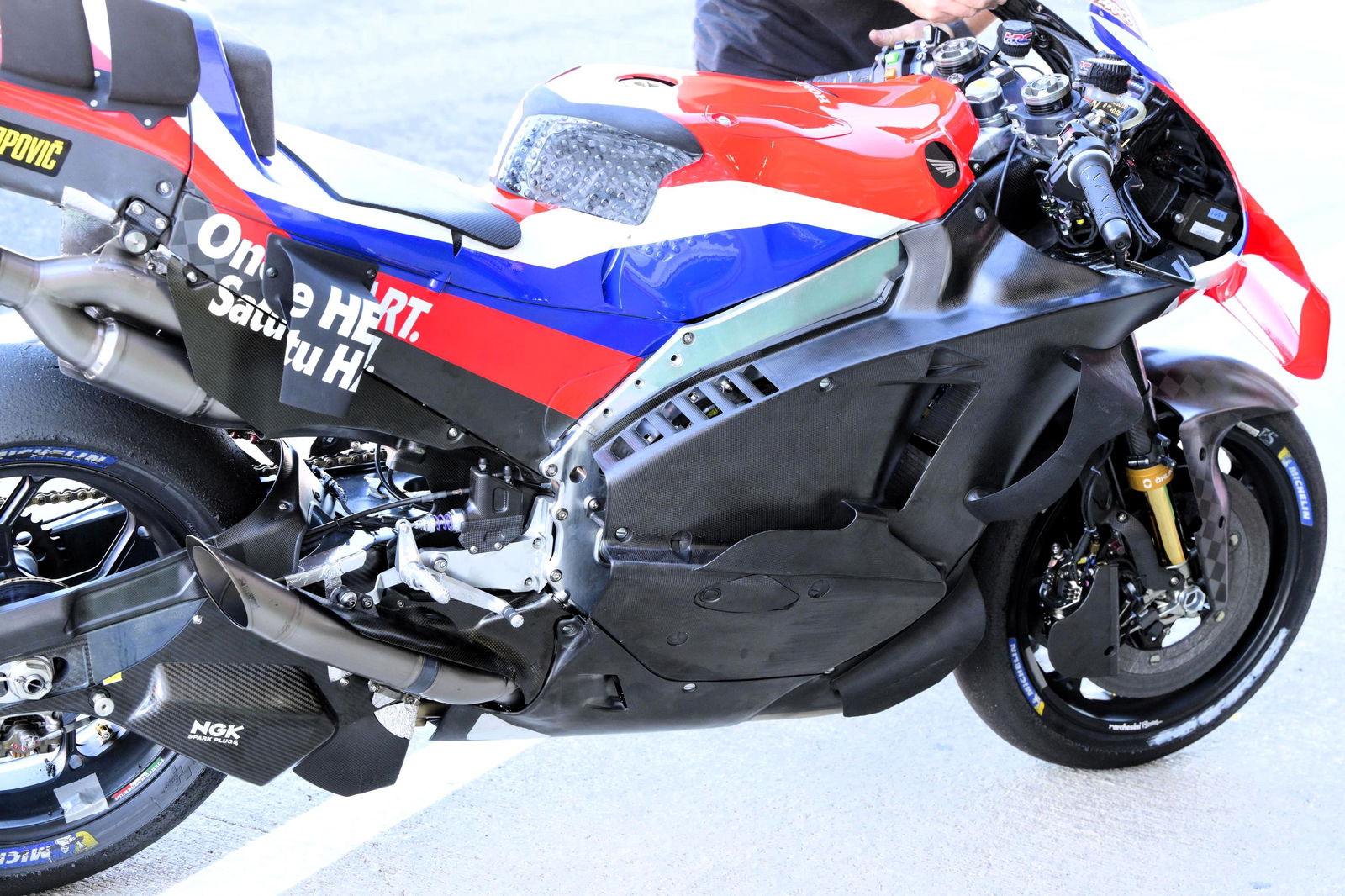 New Honda aero, 2025 Valencia MotoGP Test