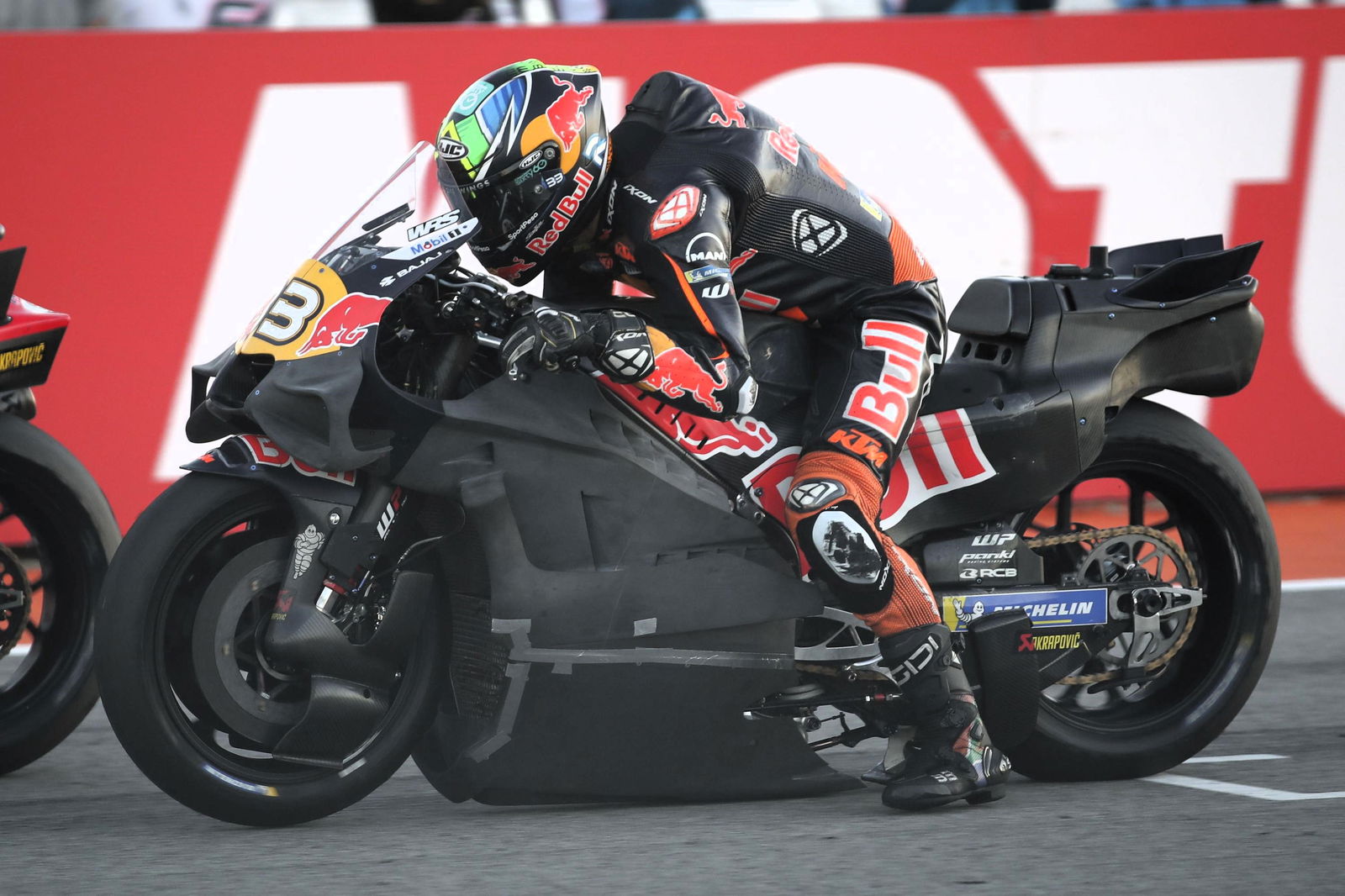 Brad Binder, new KTM aero, 2025 Valencia MotoGP Test