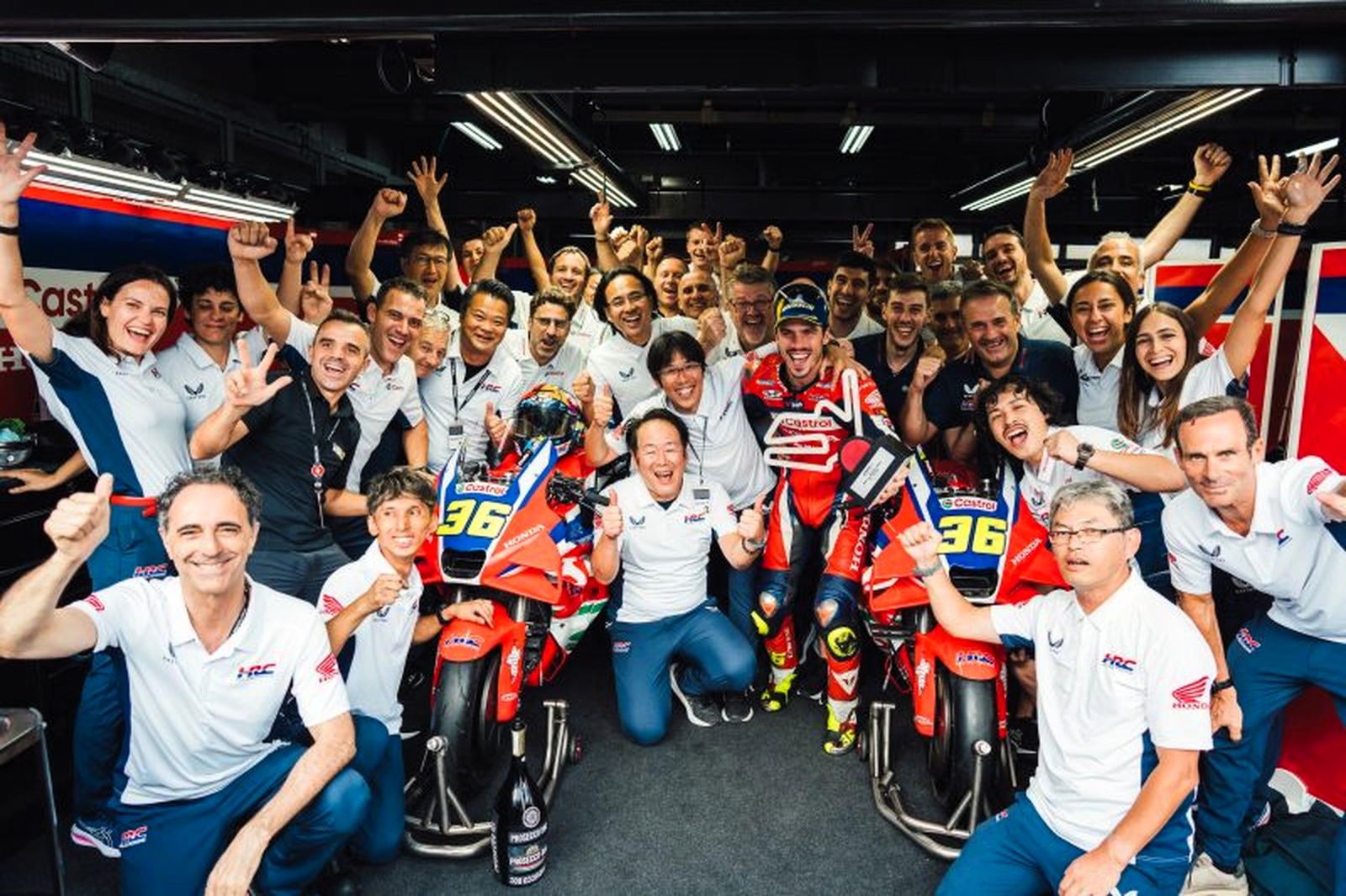 Joan Mir, Luca Marini, HRC (pic: HRC)