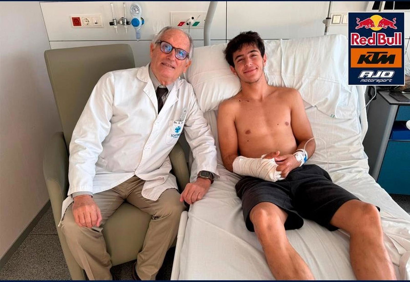 Hand surgery for Jose Antonio Rueda (pic: Red Bull KTM Ajo).