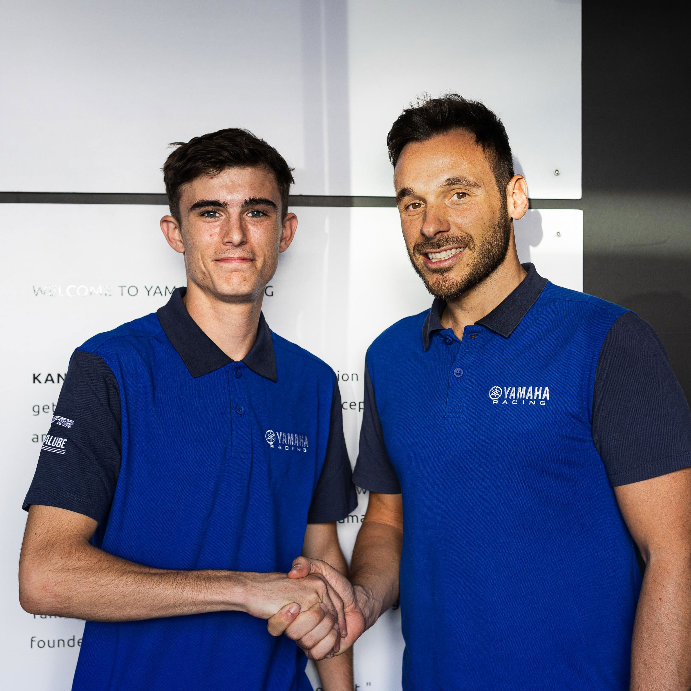 Carter Thompson and Niccolo Canepa. Credit: Yamaha.