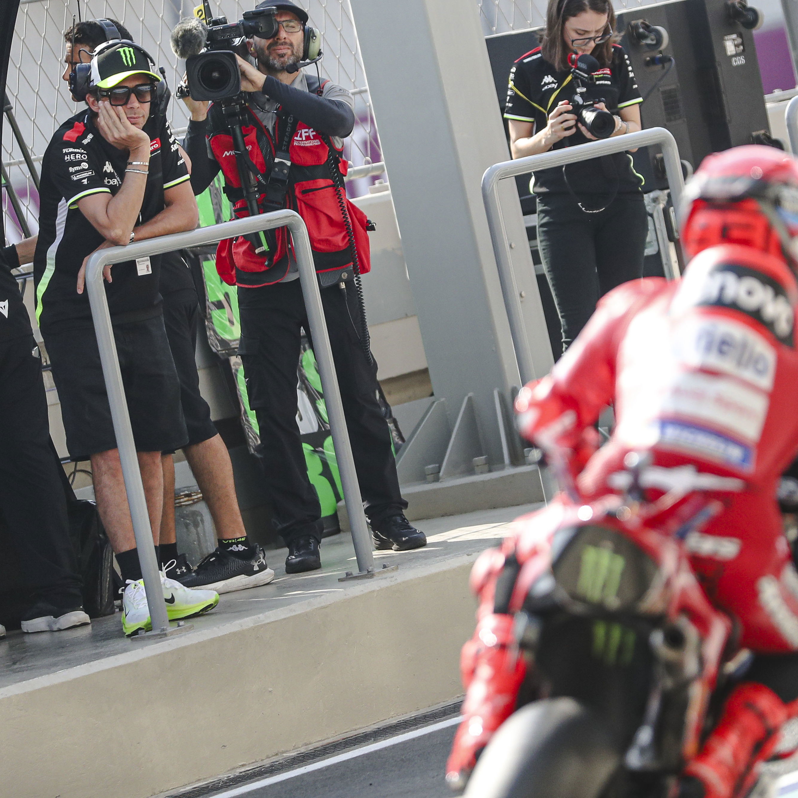 Valentino Rossi, Marc Marquez, 2025 Qatar MotoGP