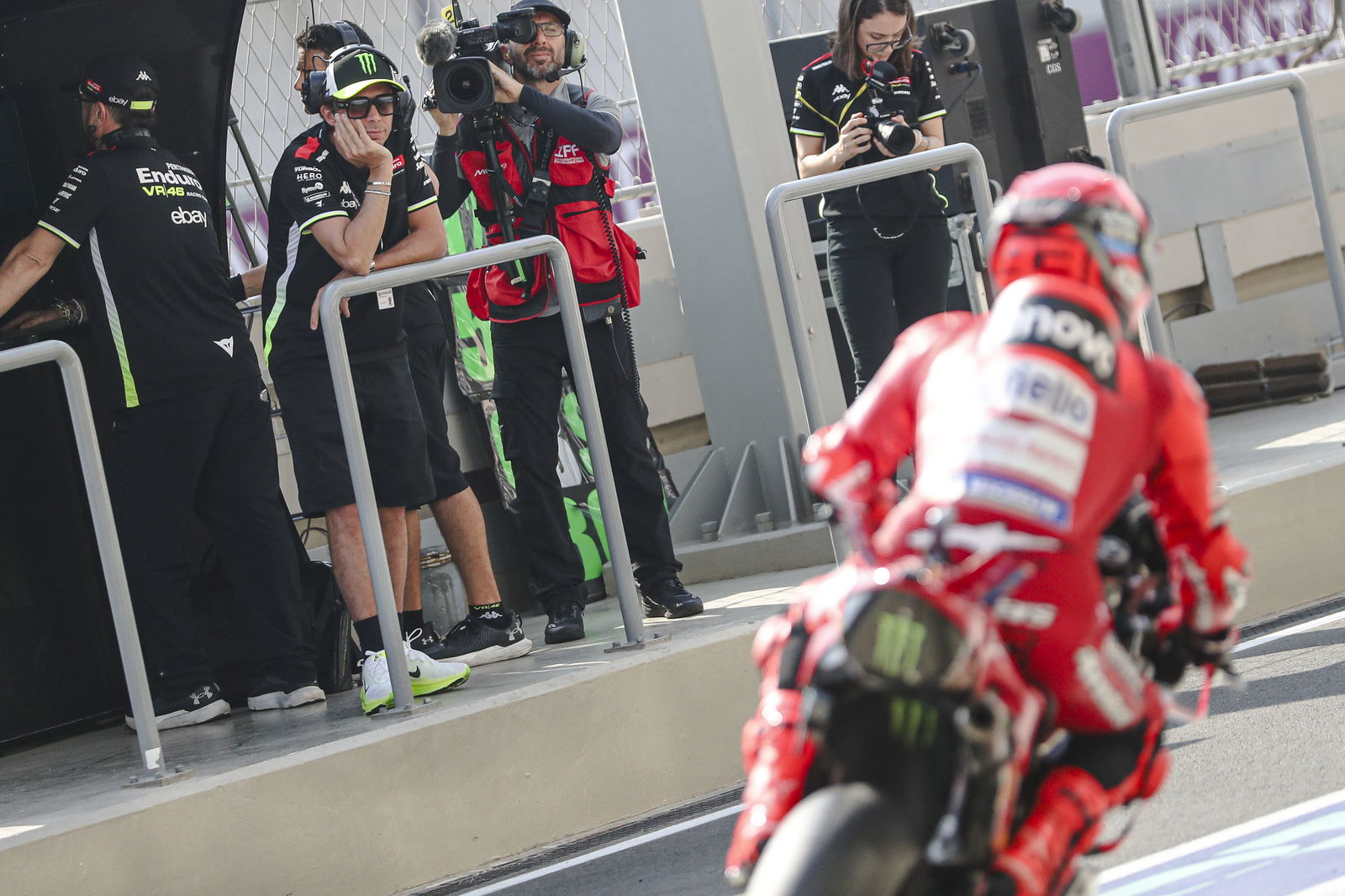 Valentino Rossi, Marc Marquez, 2025 Qatar MotoGP