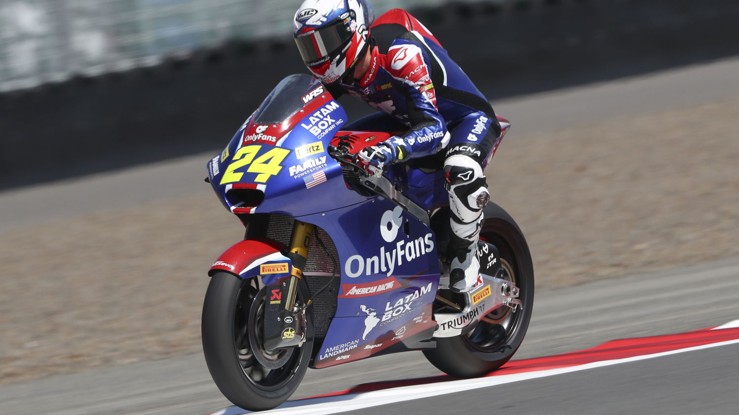 Marcos Ramirez, American Racing team, 2025 Indonesian Moto2